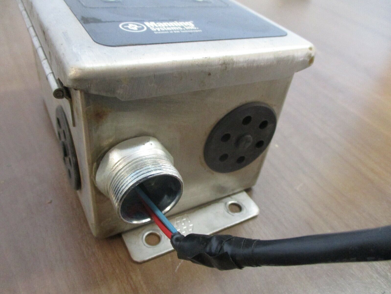 Honeywell Analytics Manning Ammonia Gas Sensor EC-F9-NH3 24VDC 500mA Used