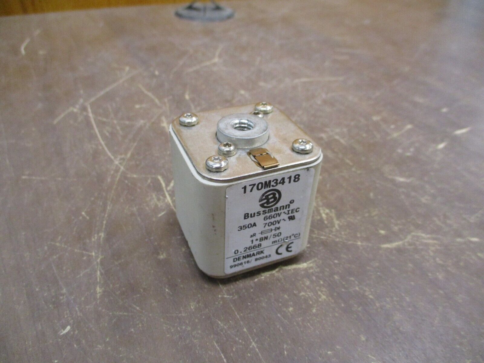 Bussmann Fuse 170M3418 350A 700V Used