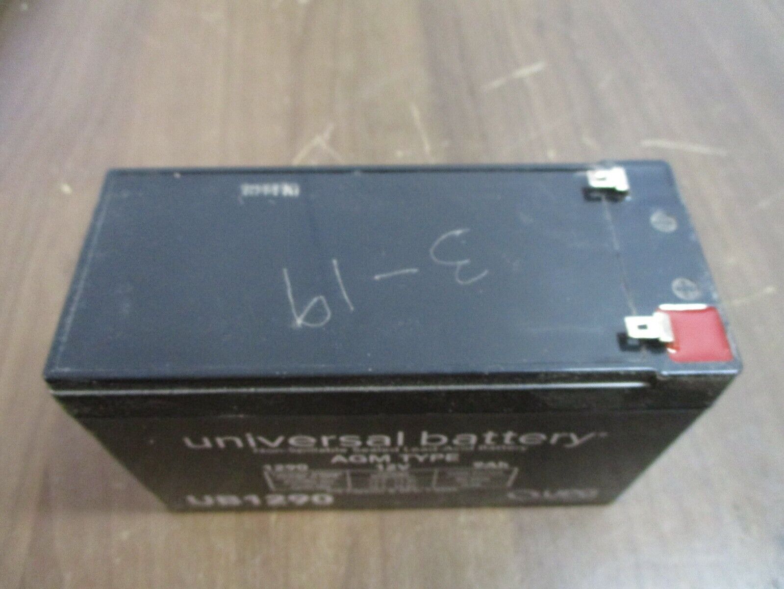 UPG AGM Type Universal Battery UB1290 Non-Spillable Sealed Lead-Acid Battery 12V