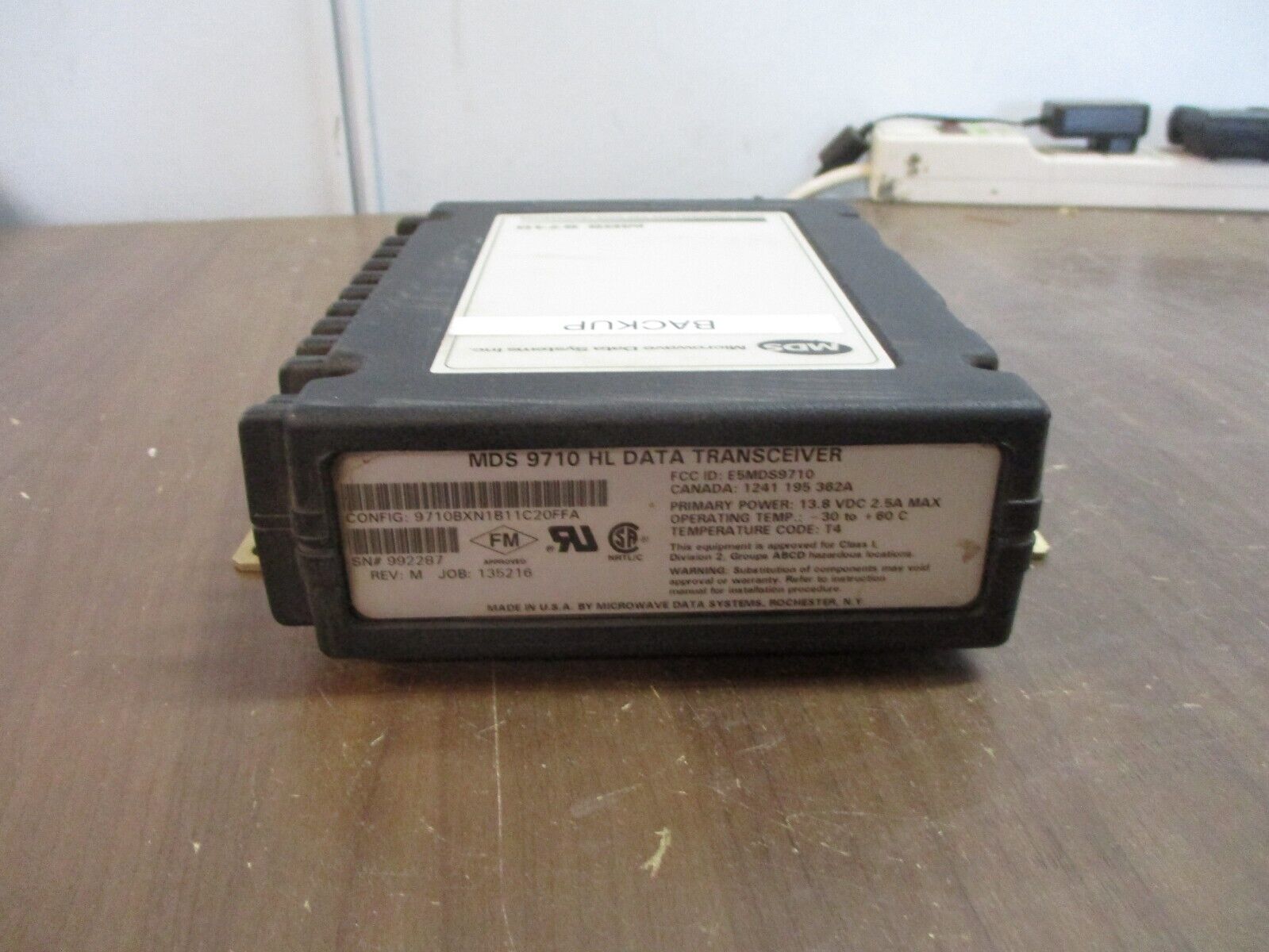 MDS 9710 HL Data Transceiver 9710BXN1B11C20FFA Rev. M Used