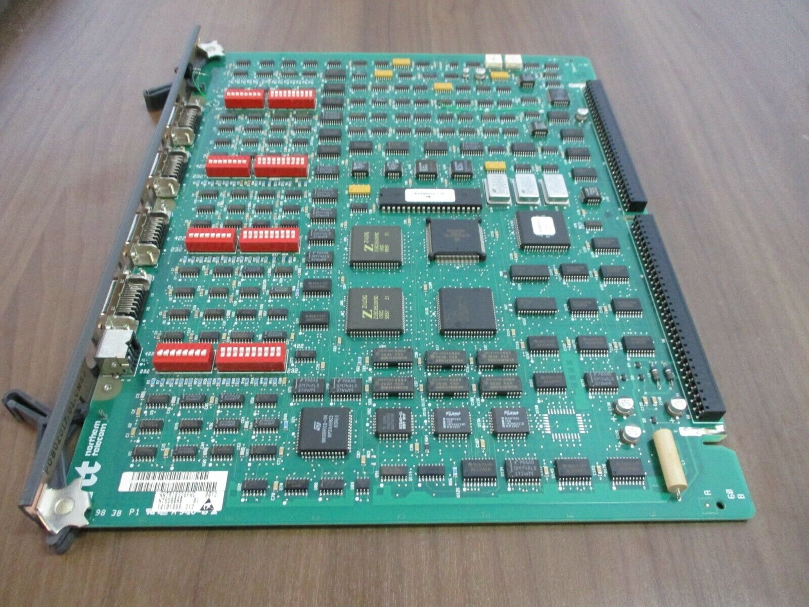 Nortel, Meridian Multi-purpose serial data link card, Part #:NT6D80AB, used