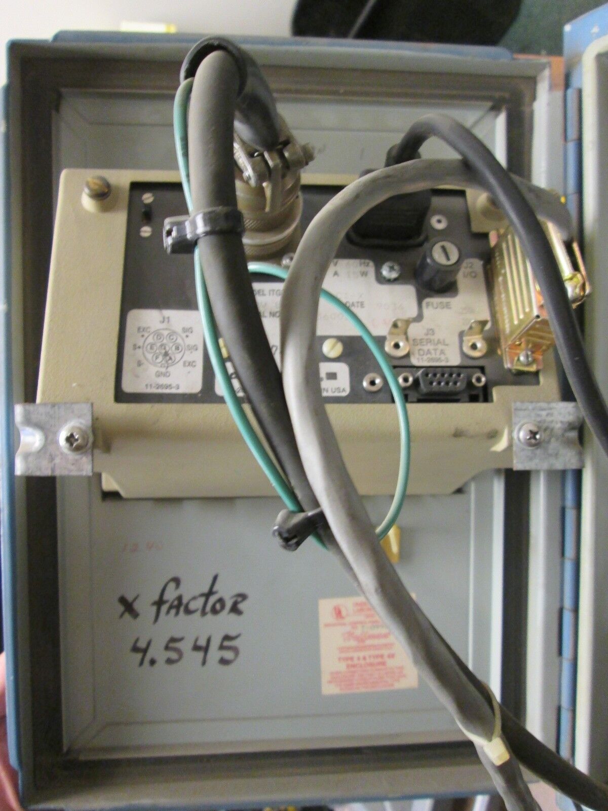Analogic  Load Cell Digitizer  ITG3030-D-2-C1-X  w/ 4x Enclosure  Used