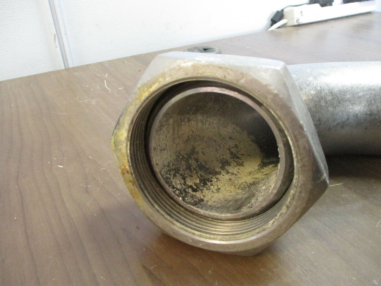 Misc. Brand Stainless Steel 90° Elbow Size: 3" Used