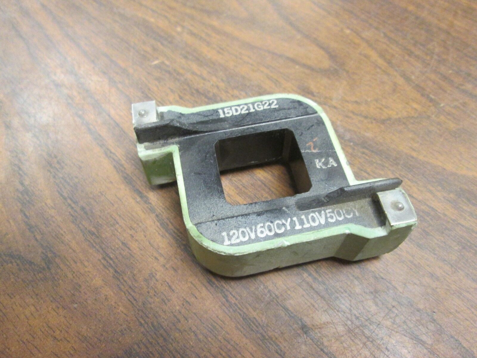 GE Magnetic Coil  15D21G22 120V@60Hz 110V@50Hz Used