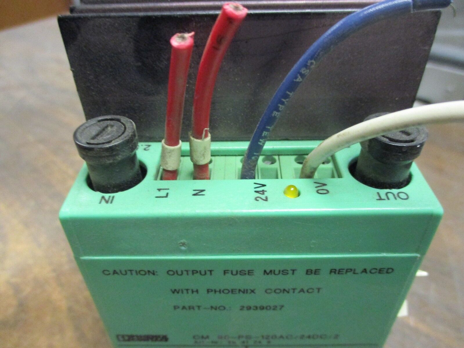 Phoenix Contact Power Supply CM 90-PS-120AC/24DC/2 Used