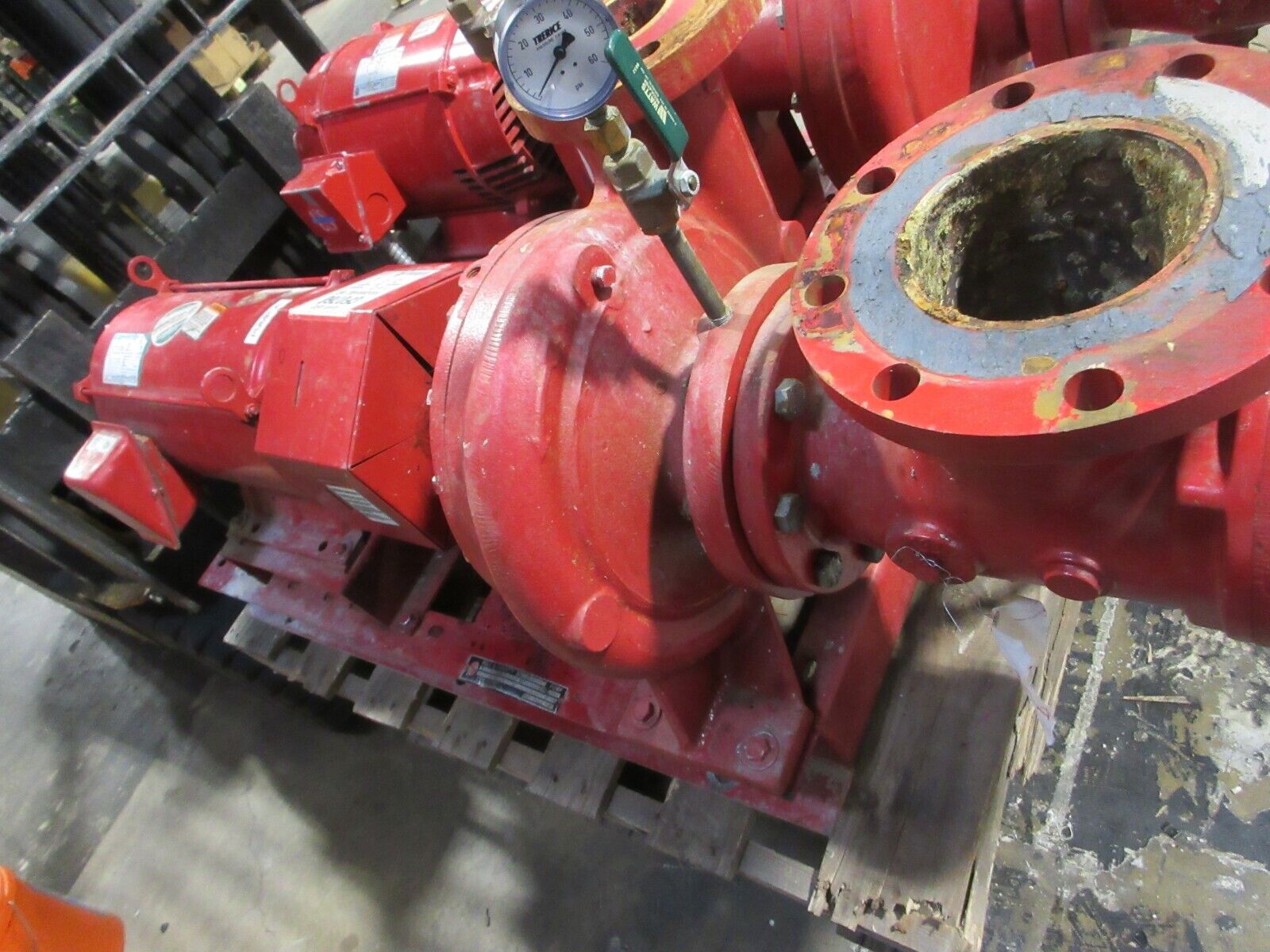 Bell & Gossett 1510 Pump 3E 9.375 BF 15HP 80FT Head 270GPM 1800RPM Used