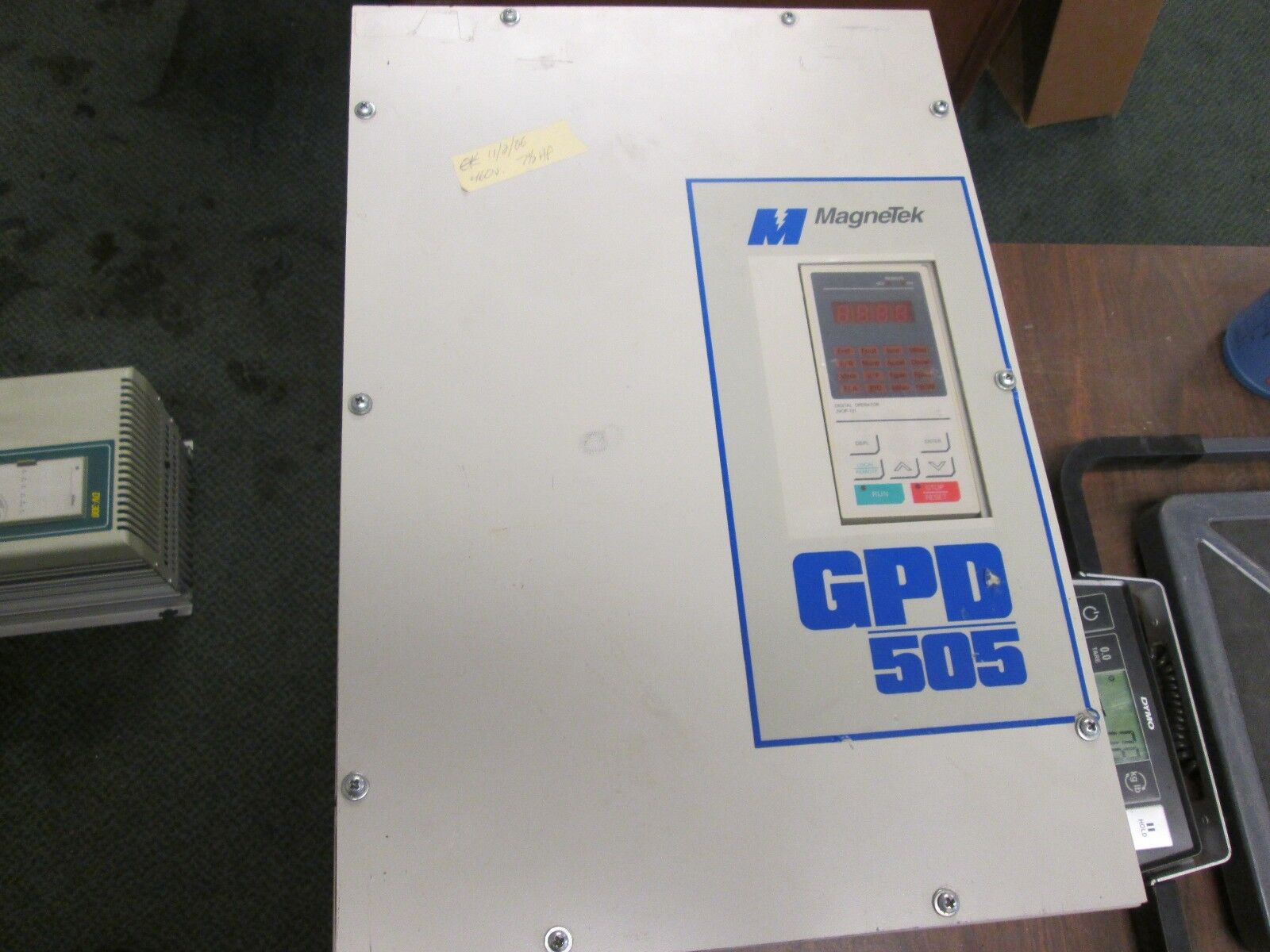 Magnetek GPD 505 AC Drive N12-505V-B027 7.5HP 3Ph Used