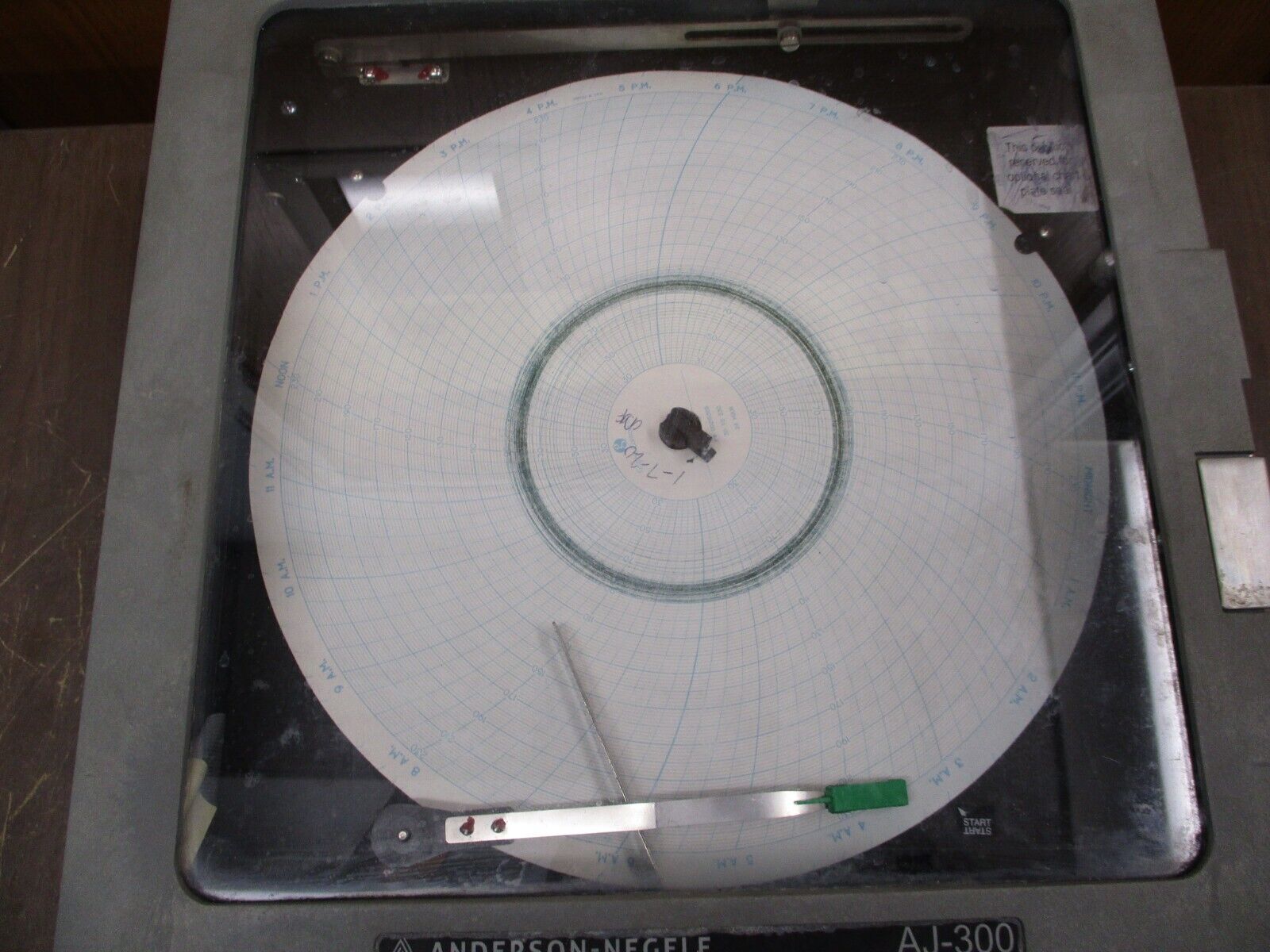 Anderson-Negele Chart Recorder AJ-300 Used