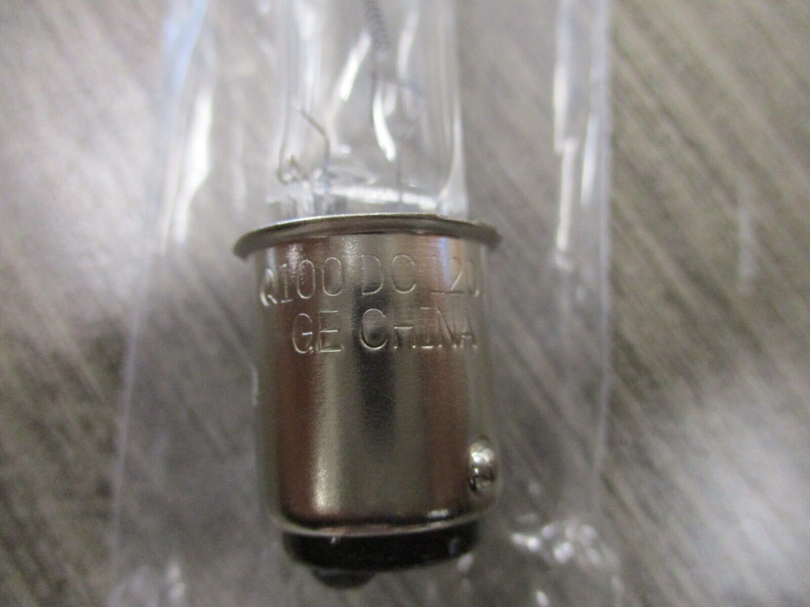 GE Quartzline Lamp Q100CL/DC 120V 100W Clear *Box of 6* New Surplus