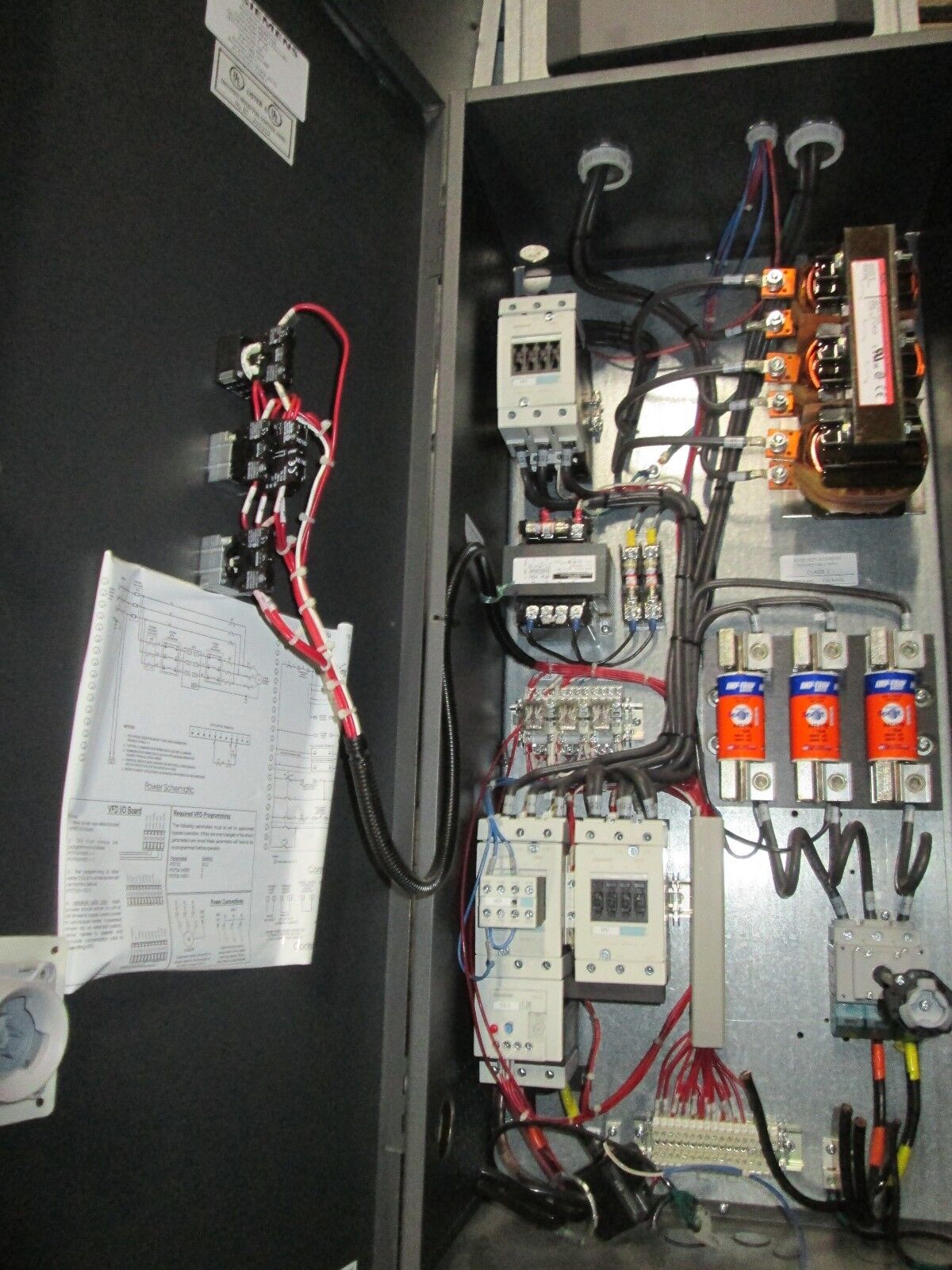 Siemens SED2 AC Drive VBA360.F133X SED2-45/32X 60HP Used