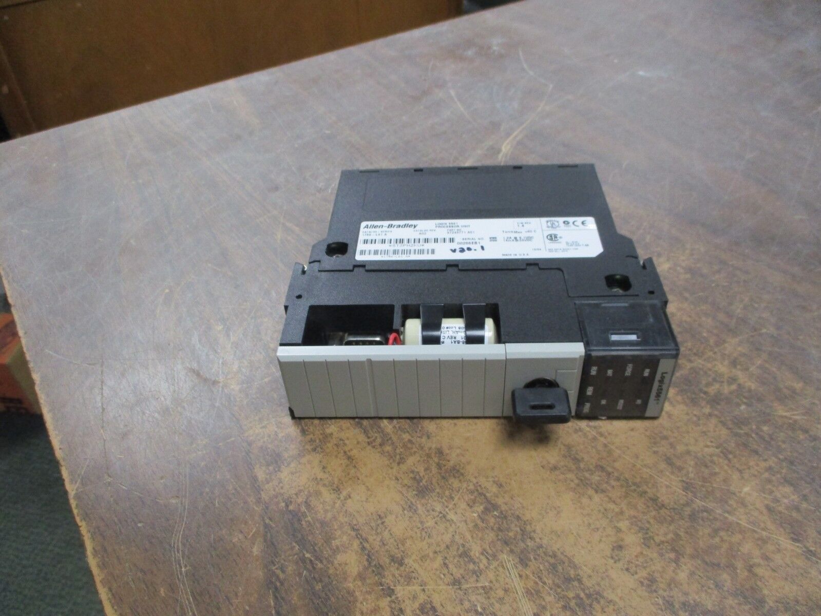 Allen-Bradley Logix 5561 Processor 1756-L61 A Rev. A02 F/W Rev. 1.4 Used
