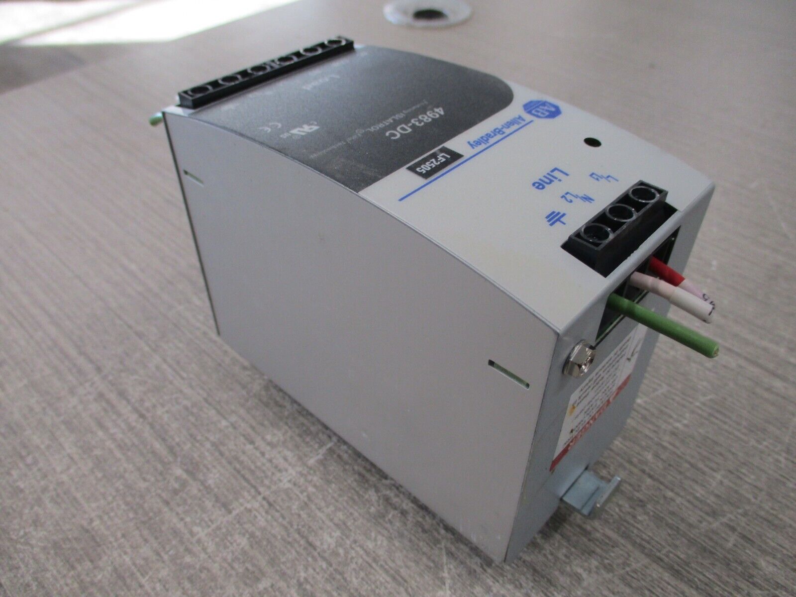 Allen-Bradley Islatrol Filter/Surge Protector 4983-DC120-10 Ser. A 120VAC Used