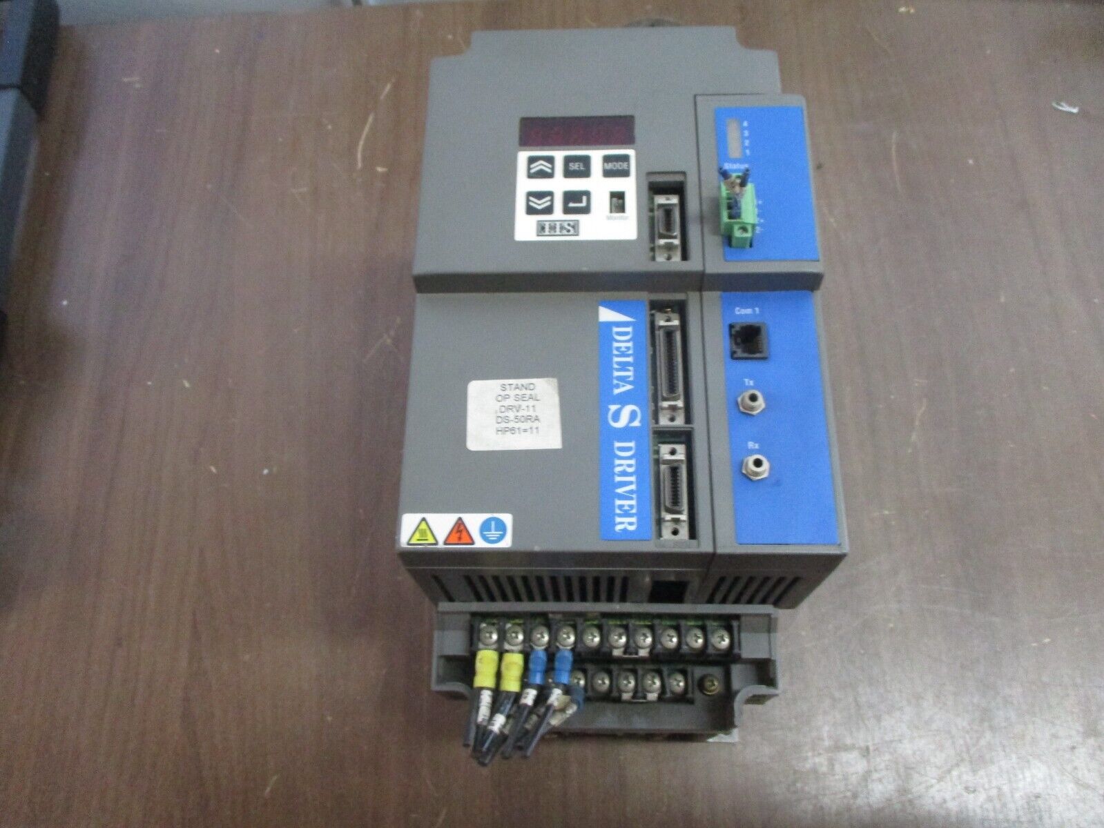 Industrial Indexing Systems Delta Servo Drive DS-50/RA *Broken Vent Siding* Used