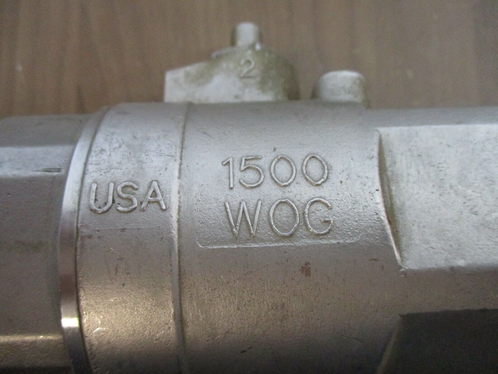Apollo Stainless Steel Ball Valve Size: 2" 1500 WOG *No Handle* Used