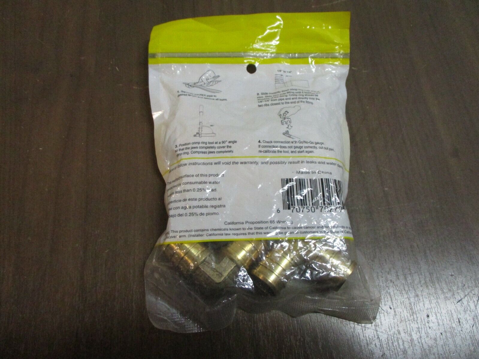 PEX Apollo Elbow APXE34345PK 3/4" x 3/4" *Lot of 2 Packs of 5* New Surplus