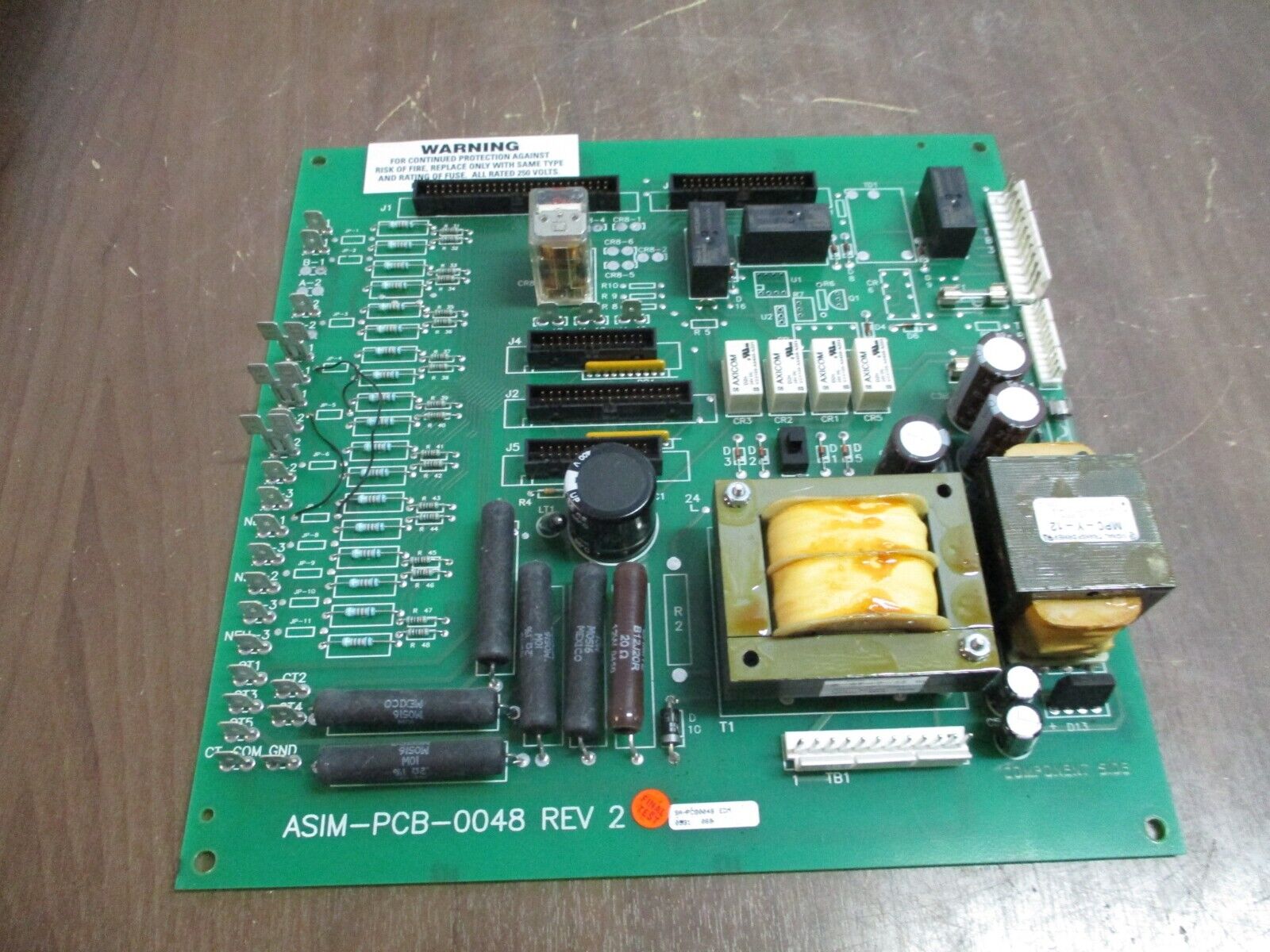 PDI Control Board ASIM-PCB-0048 Rev. 2 Used