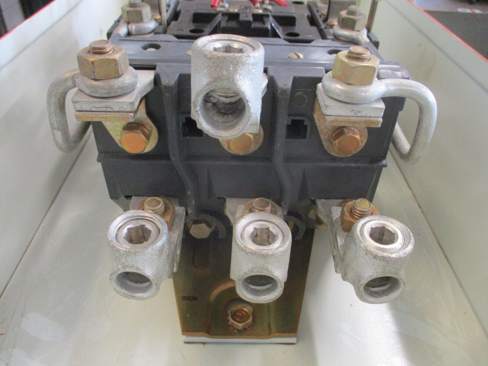 Allen-Bradelly Enclosed Size 4 Starter 709-EAA Ser. K 120V Coil Used.