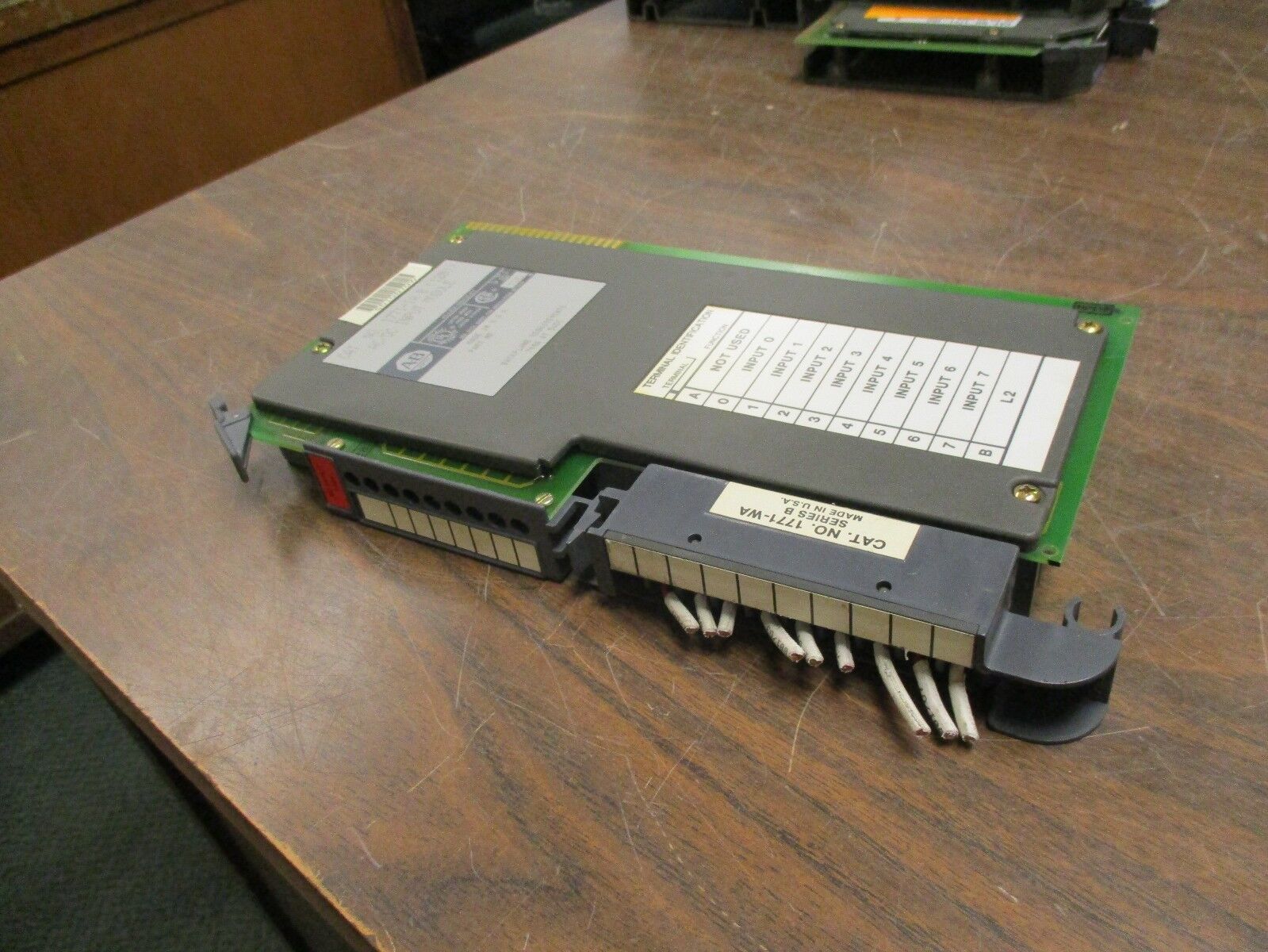 Allen-Bradley AC/DC Input Module 1771-IA/B 120V 74mA@5VDC Used