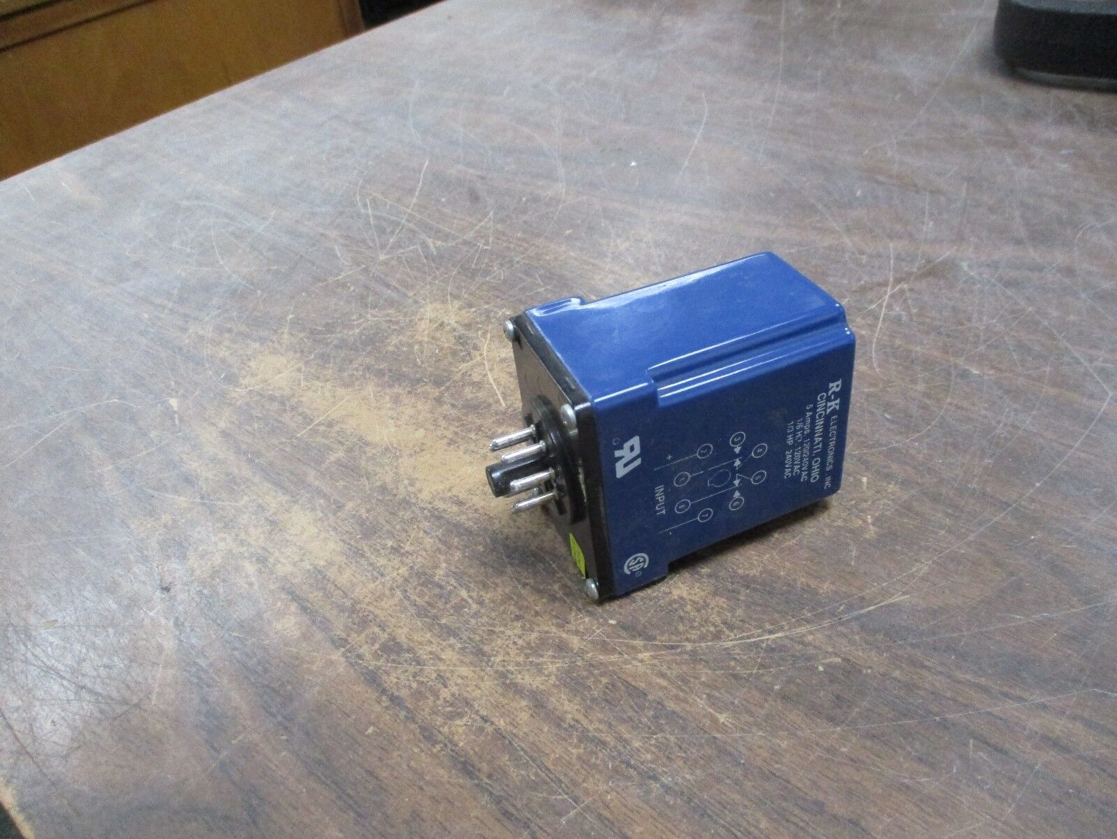 R-K Electronics On Delay Timer CCB-115A-1-5M 115VAC 50/60Hz 5 Min Fixed Used