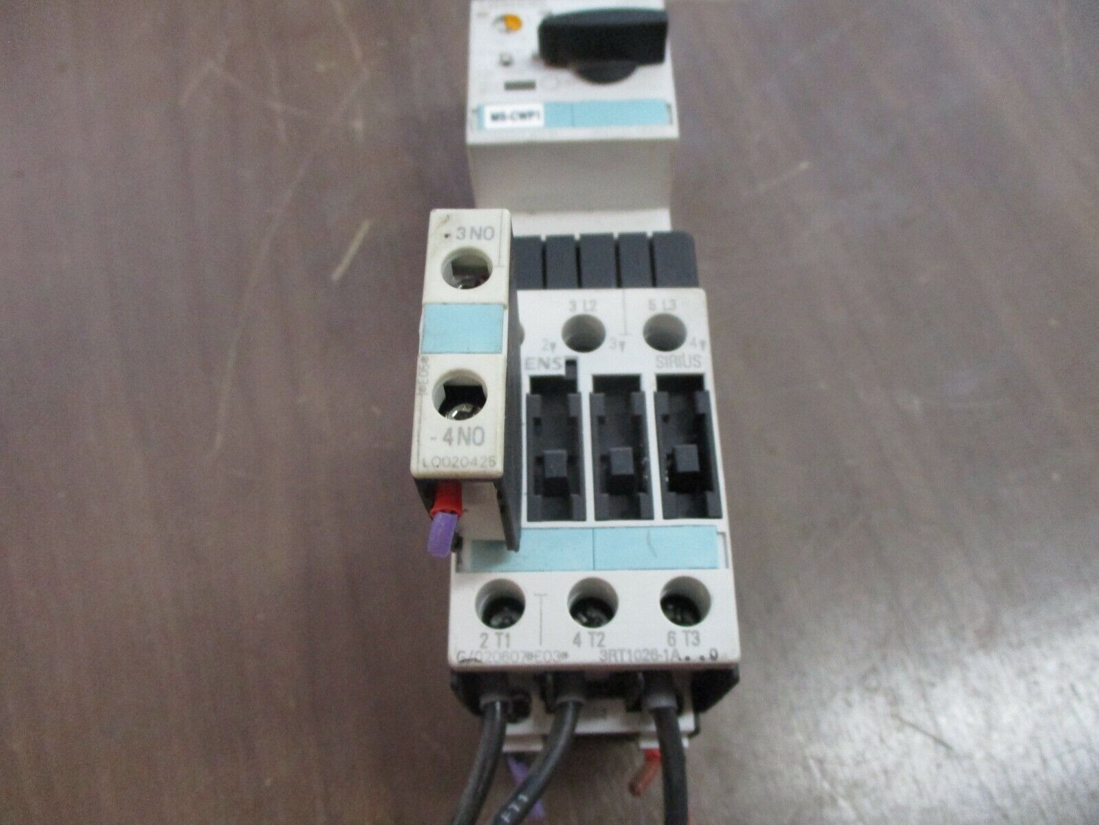 Siemens Sirius Starter 3RT1026-1A..0 / 3RV1021-1KA10 Trip: 9-12.5A Used