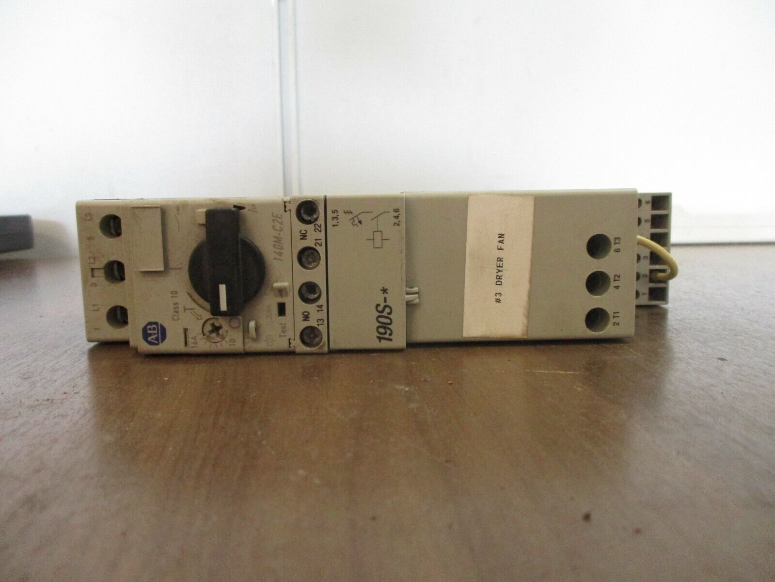 Allen-Bradley Compact Starter 190S-BND2-CC16C 120V Coil 25A 600V Trip: 10-16A