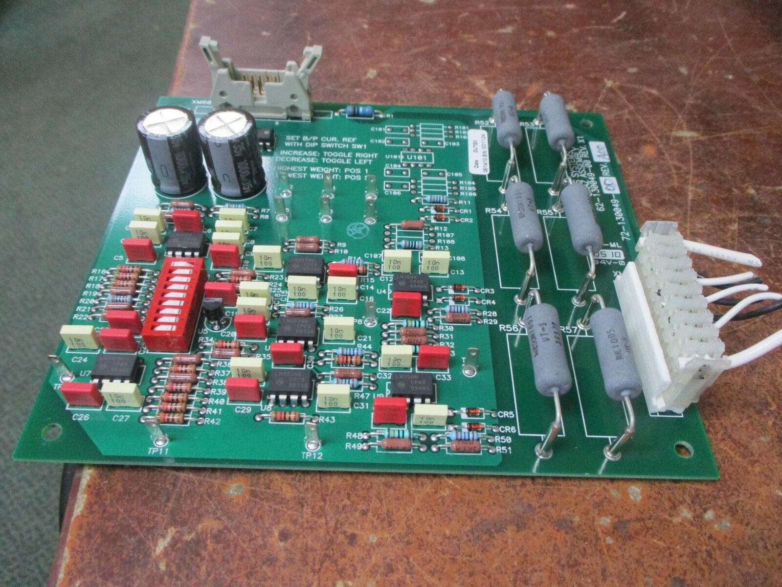 MGE Ups Systems	OXAZ Assembly PCB 62-130049-00 Rev. x1  72-130049-00 REV.A004