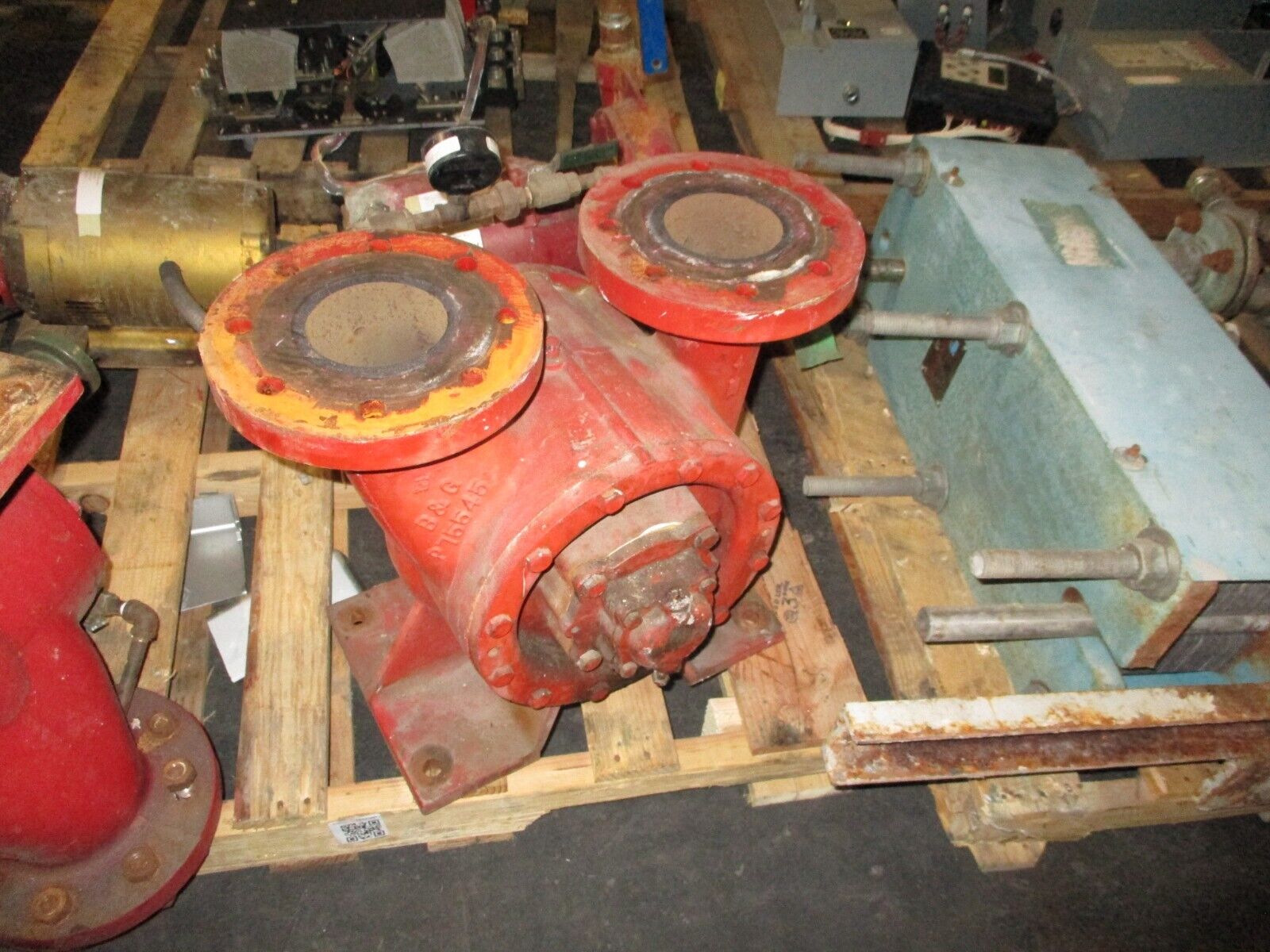 Bell & Gossett Pump P75545 Inlet: 4" Outlet: 4" Used