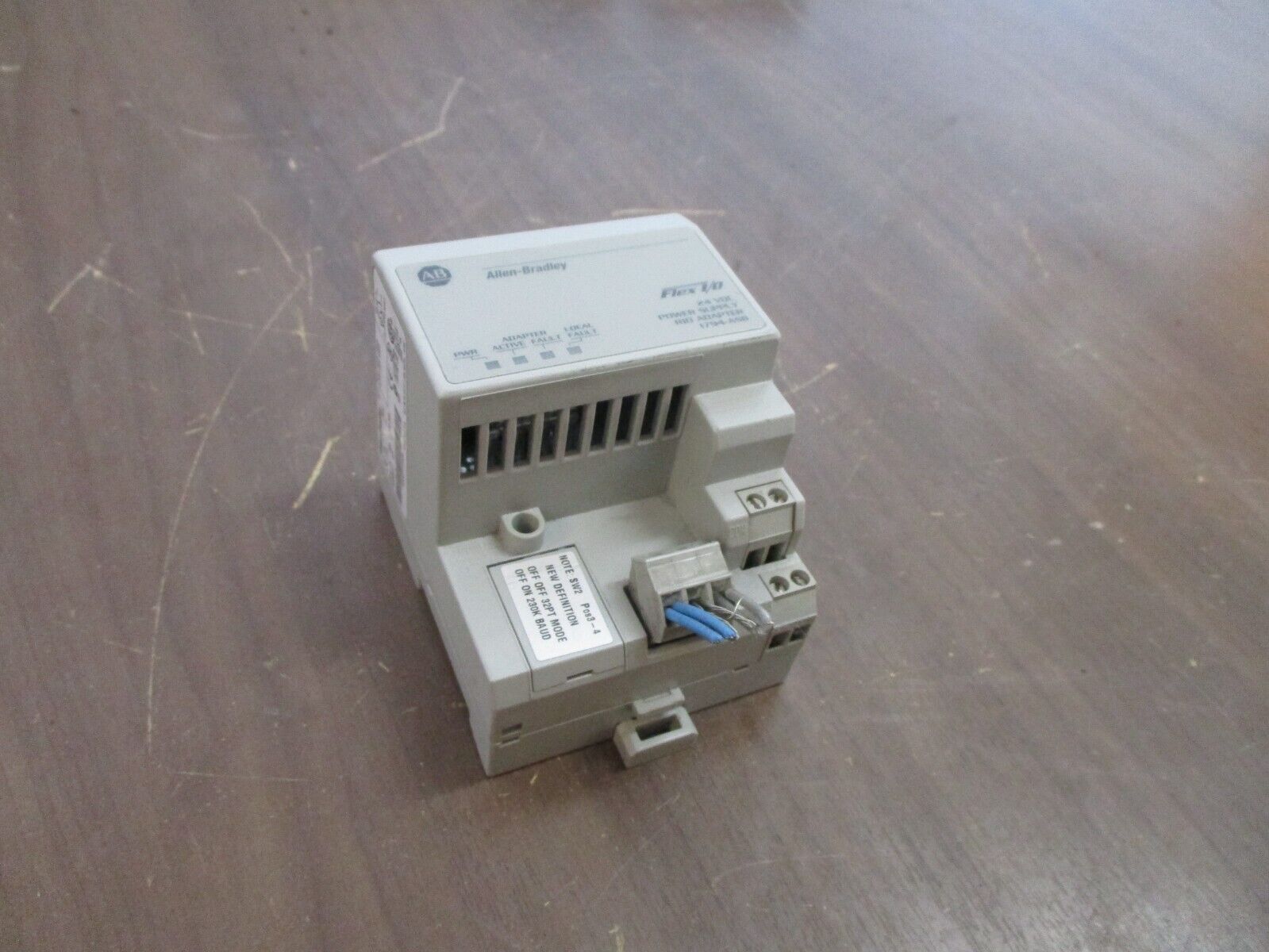Allen-Bradley Flex I/O Power Supply RIO Adapter 1794-ASB Ser. E Rev. A01 24VDC