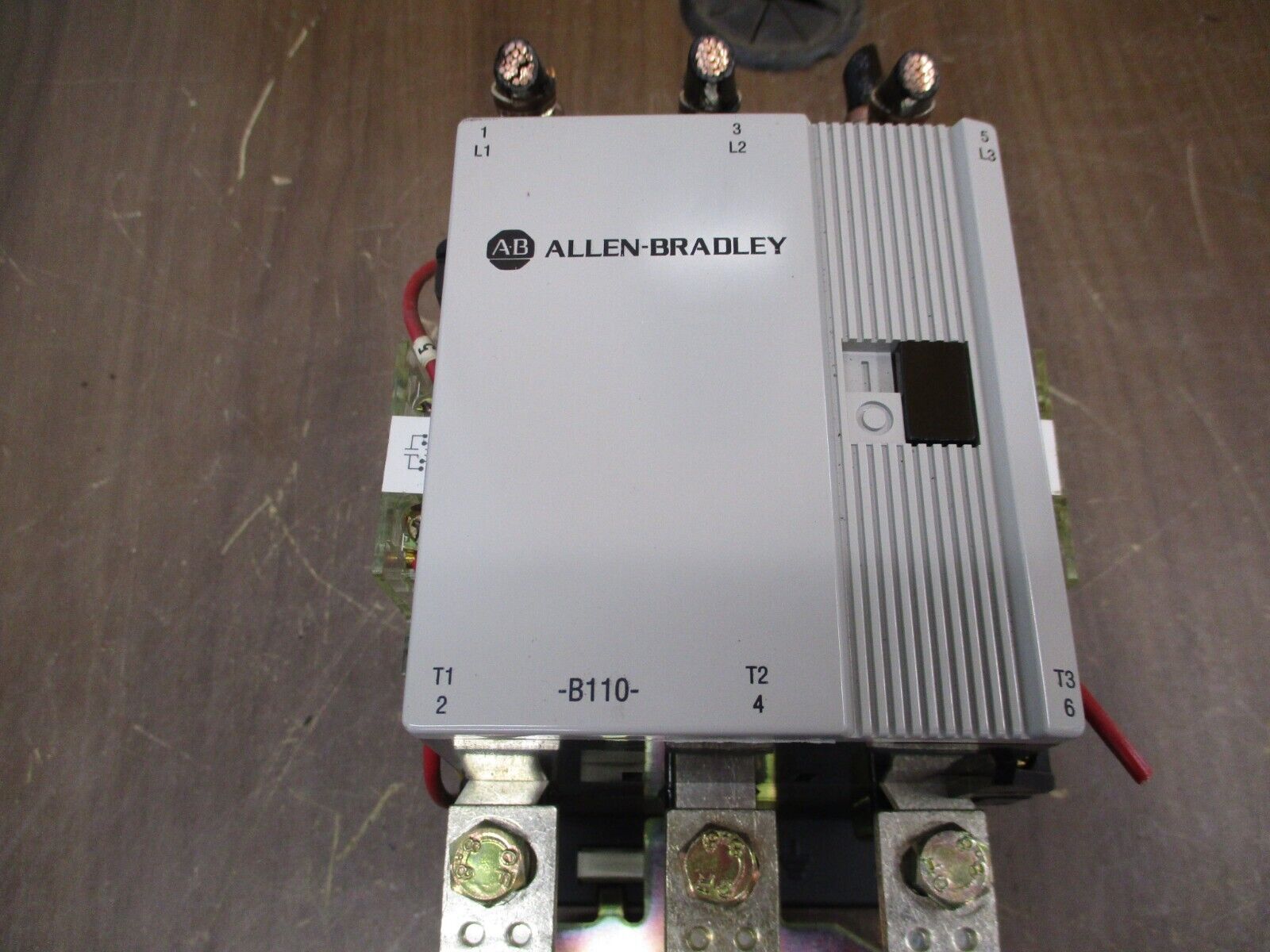 Allen-Bradley Starter 100-B110N*3 / 193-A5L4 120V Coil Trip: 66-110A 600V Used