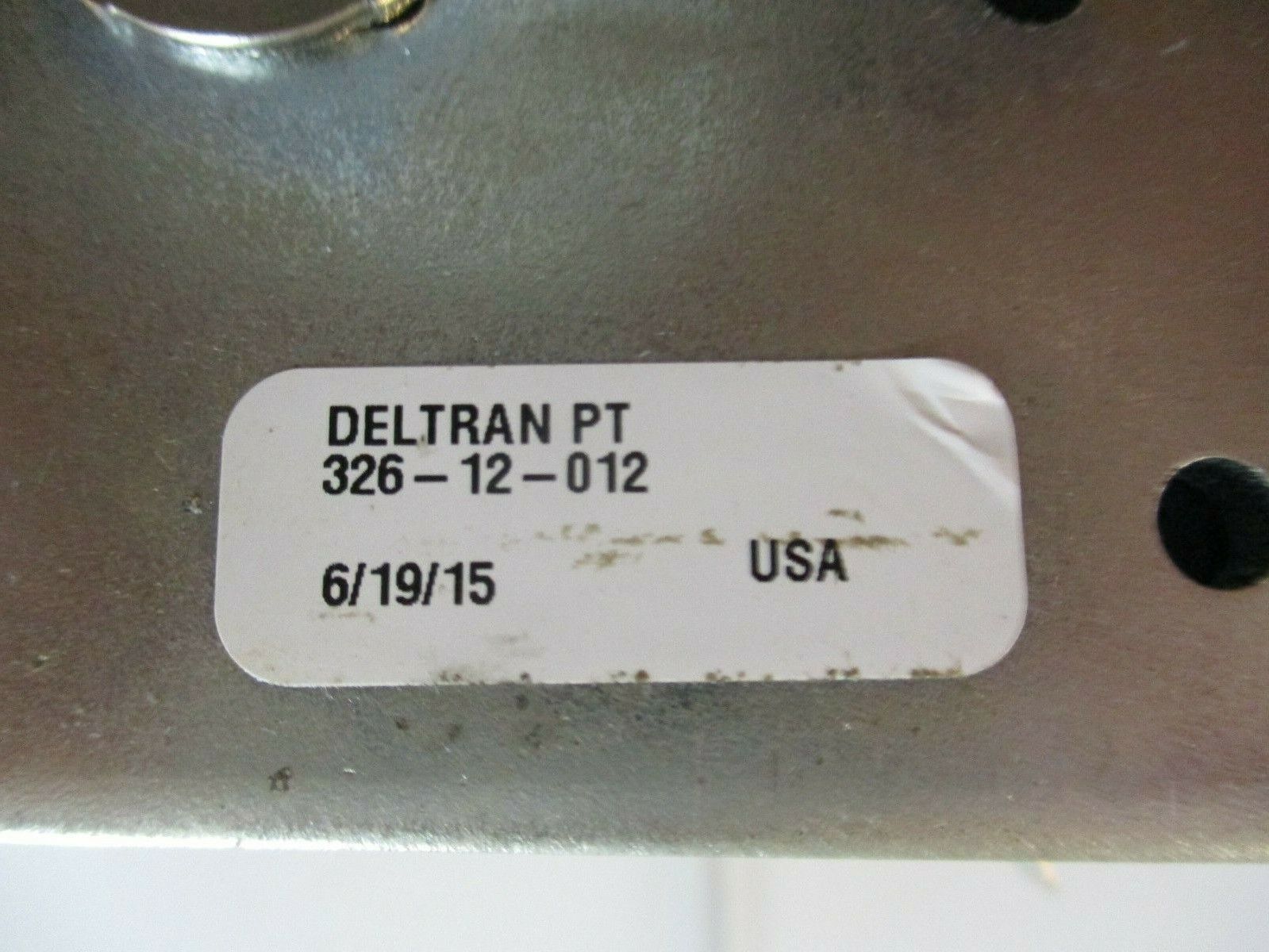 Deltran Clutch / Brake 326-12-012 Solenoid Operated Used