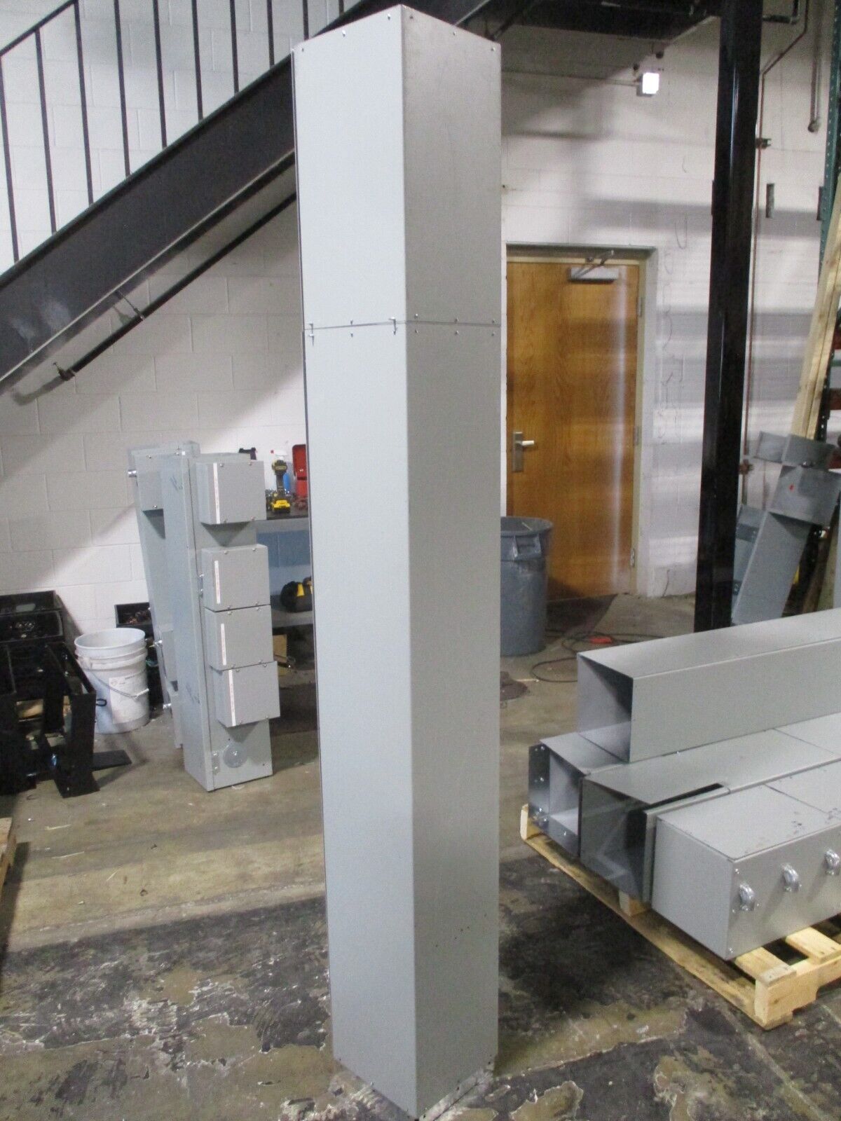 AMP Wireway Length: 80" Size: 10" x 10" *No Cover Screws* Used