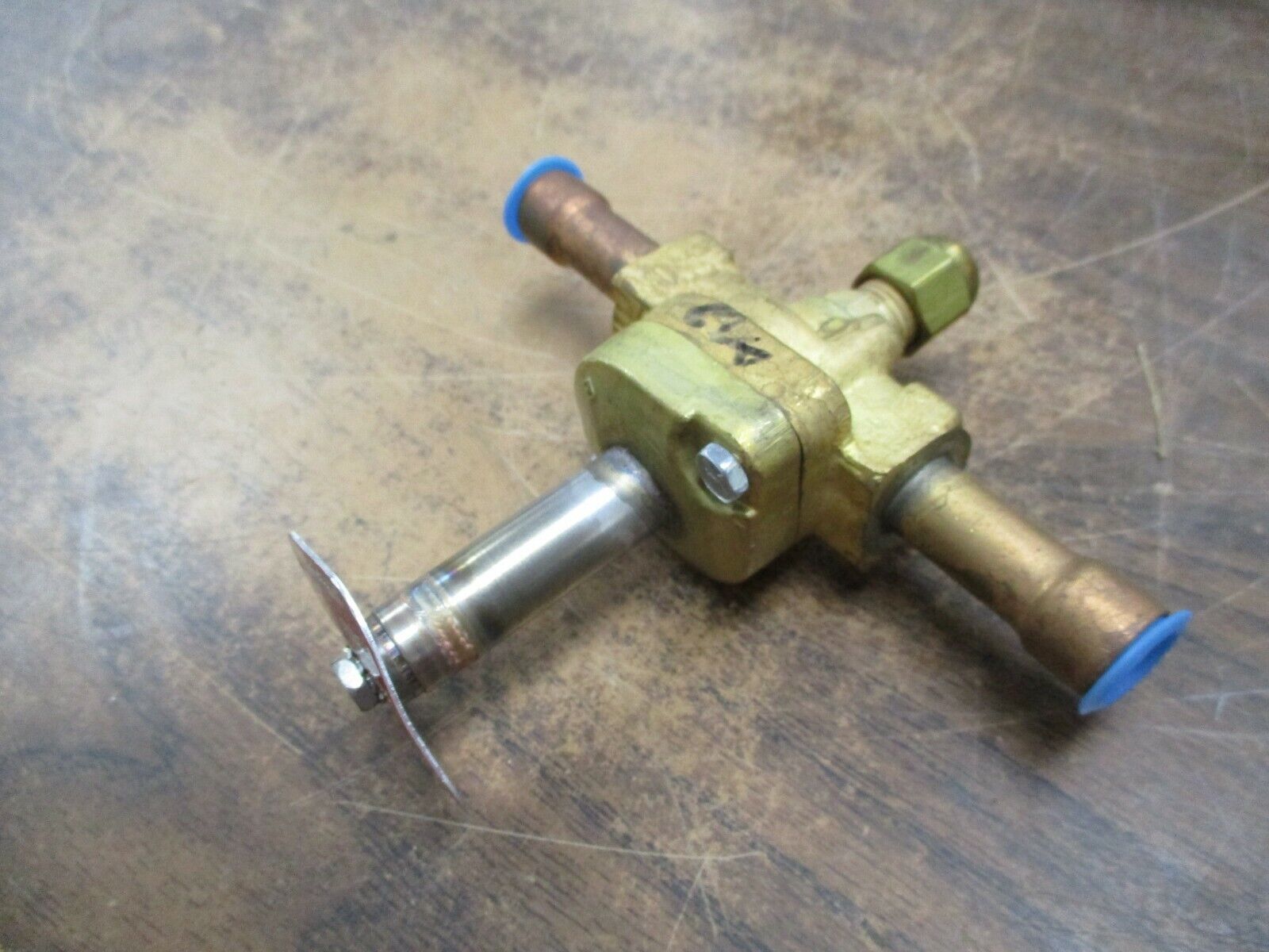 Parker Solenoid Valve RB6ME4 Normally Closed 1/2" ODF x 3/8" Orifice New Surplus