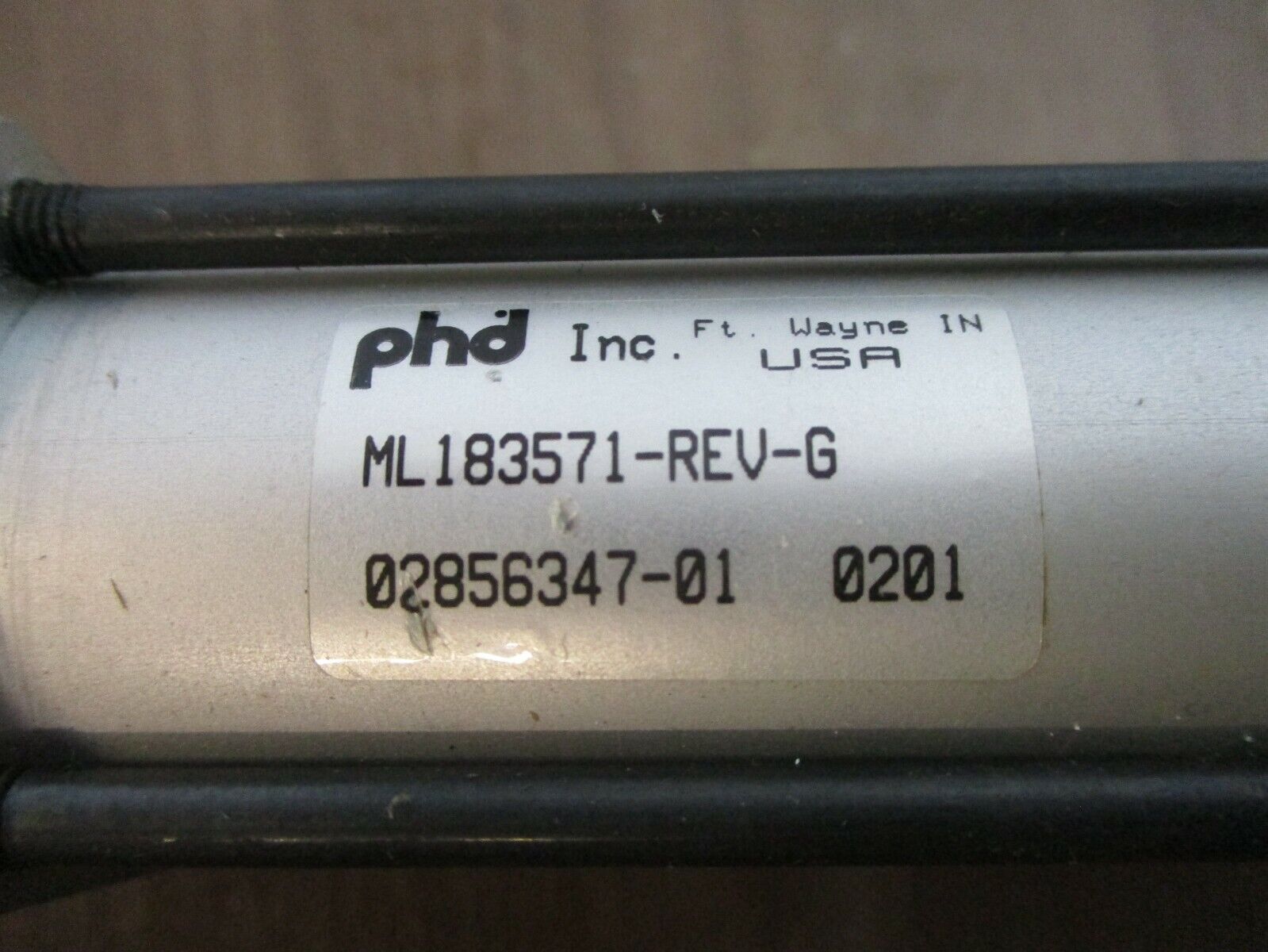 PHD Inc. Cylinder ML183571-REV-G Used