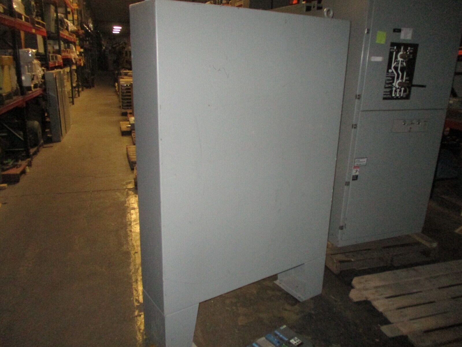 Hoffman Type 12 Enclosure A-604808LP Size: 60" x 48" x 8" *Broken Handle* Used