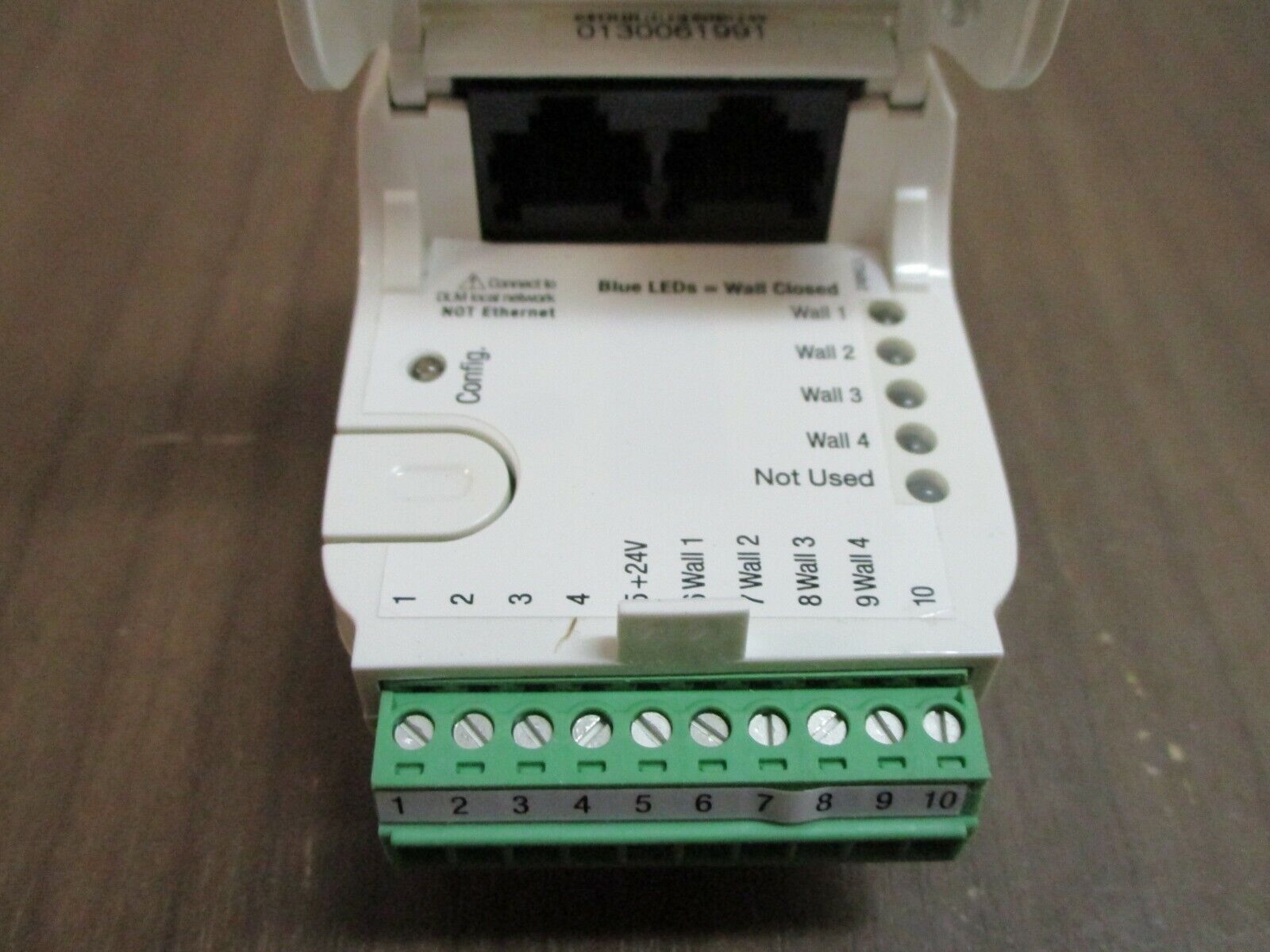Legrand Wattstopper DLM 4-Partition Interface LMIO-102-U 24VDC 20mA White Used