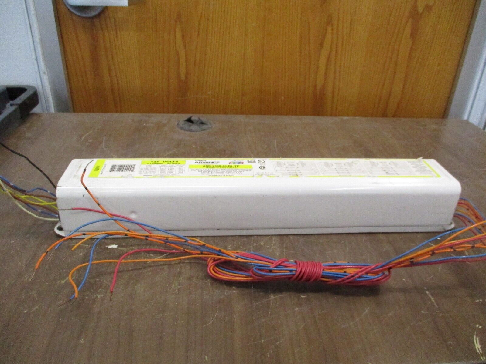 Philips Advance Sign Pro Magnetic Sign Ballast ASB-2448-46-BL-TP 120V 5.19A 60Hz