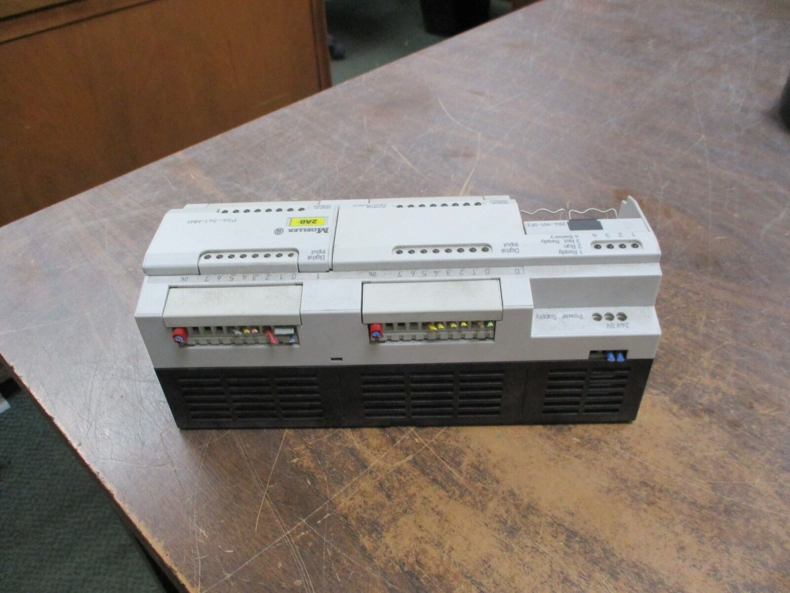 Moeller Compact Programmable Logic Controller PS4-341-MM1 Power Supply:24VDC, 1A