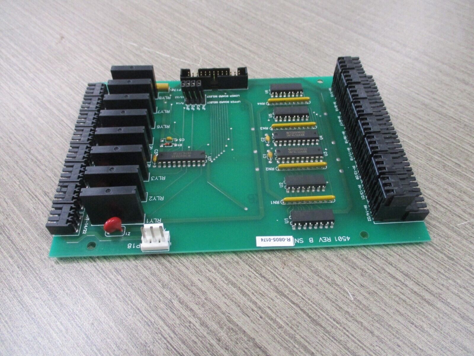 Unist SPR-2000 Lower Expansion Board 4510-O1L Rev. B New Surplus
