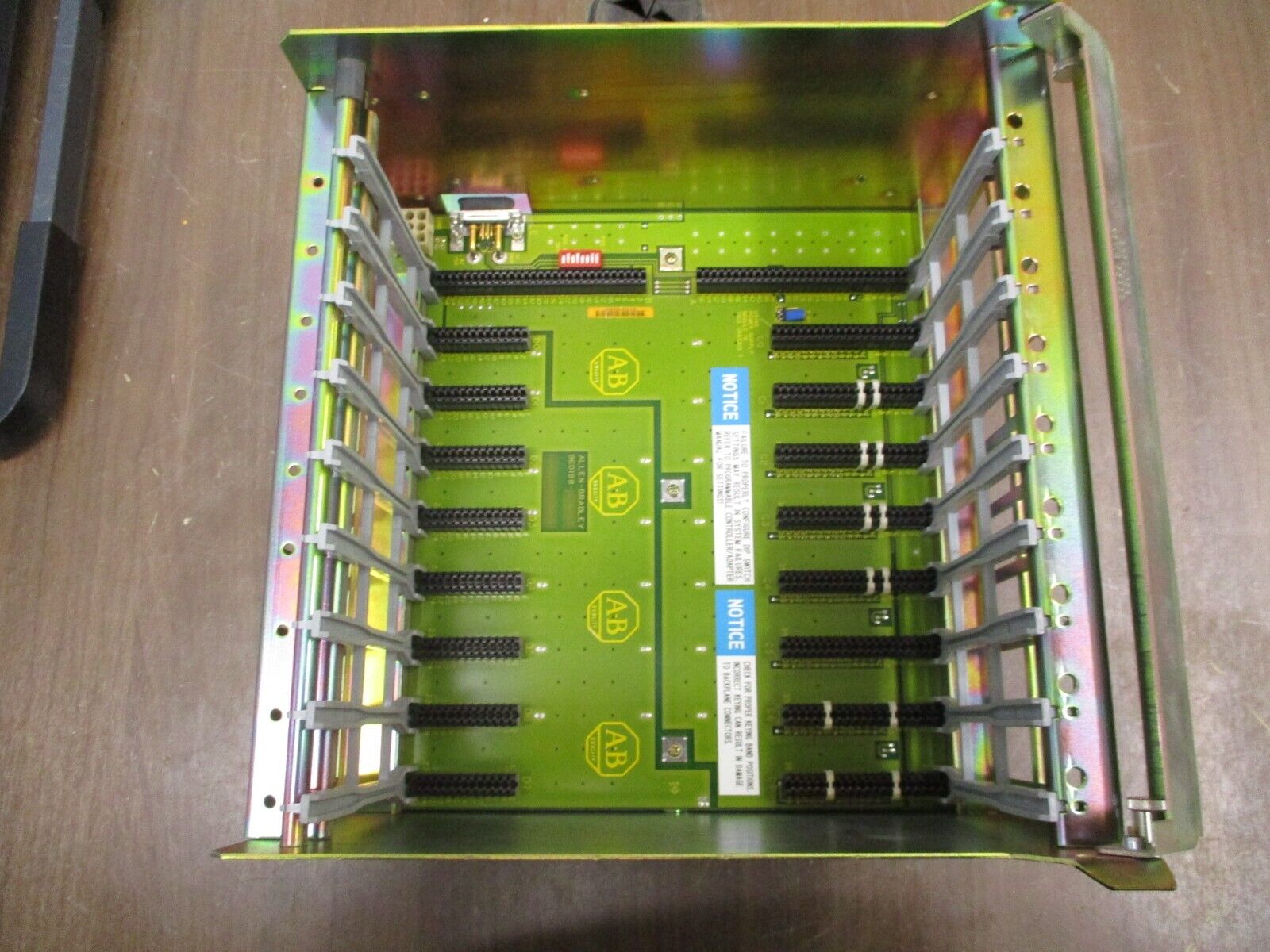 Allen-Bradley I/O Chassis 1771-A2B 8-Slot Used