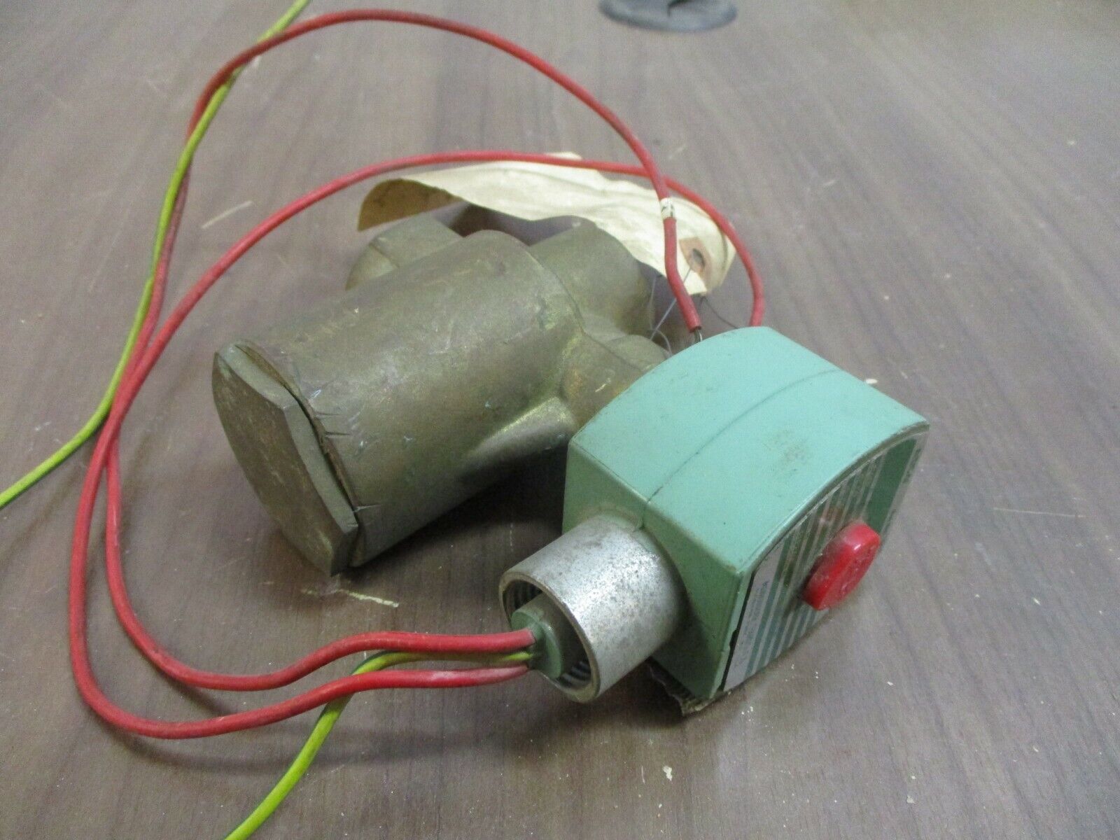 Asco Red-Hat II Solenoid Valve 8223G5 25-750PSI 3/4" Pipe 17.1W Used