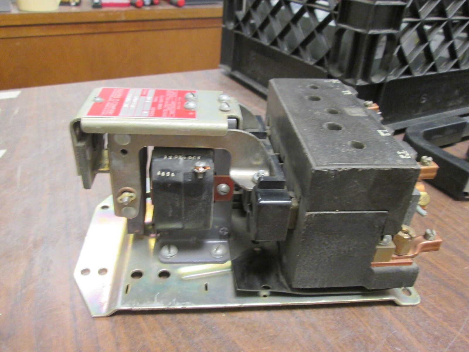 Square D Lighting Contractor 8903 PO-1 60A 120V Coil 300V Used