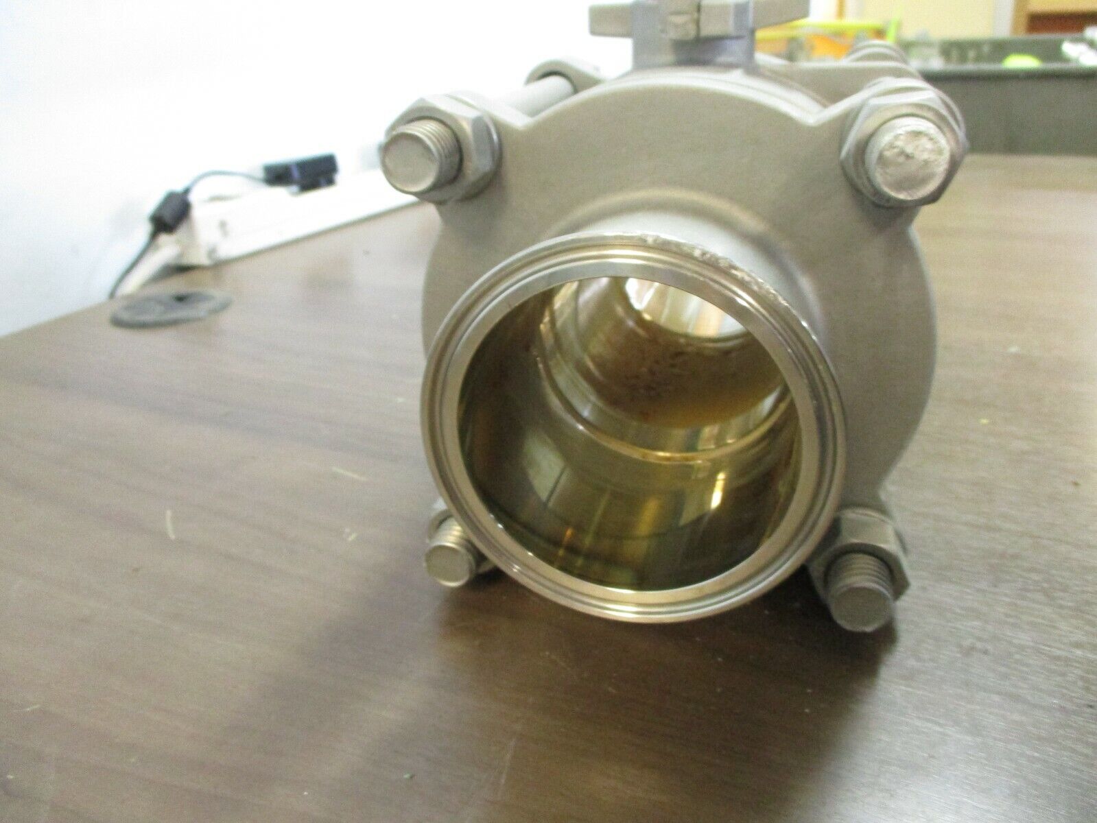 Dixon Bradford KF Two-Way Encapsulated Ball Valve Size: 3" 316 Stainless Steel