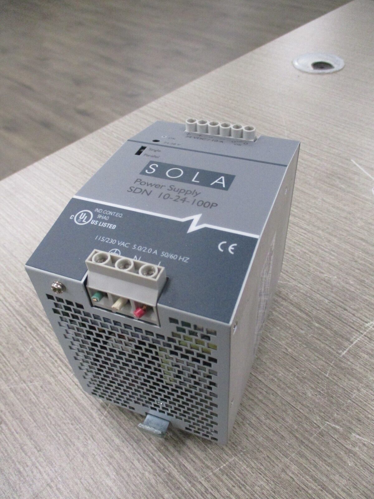 Sola Power Supply SDN 10-24-100P Used