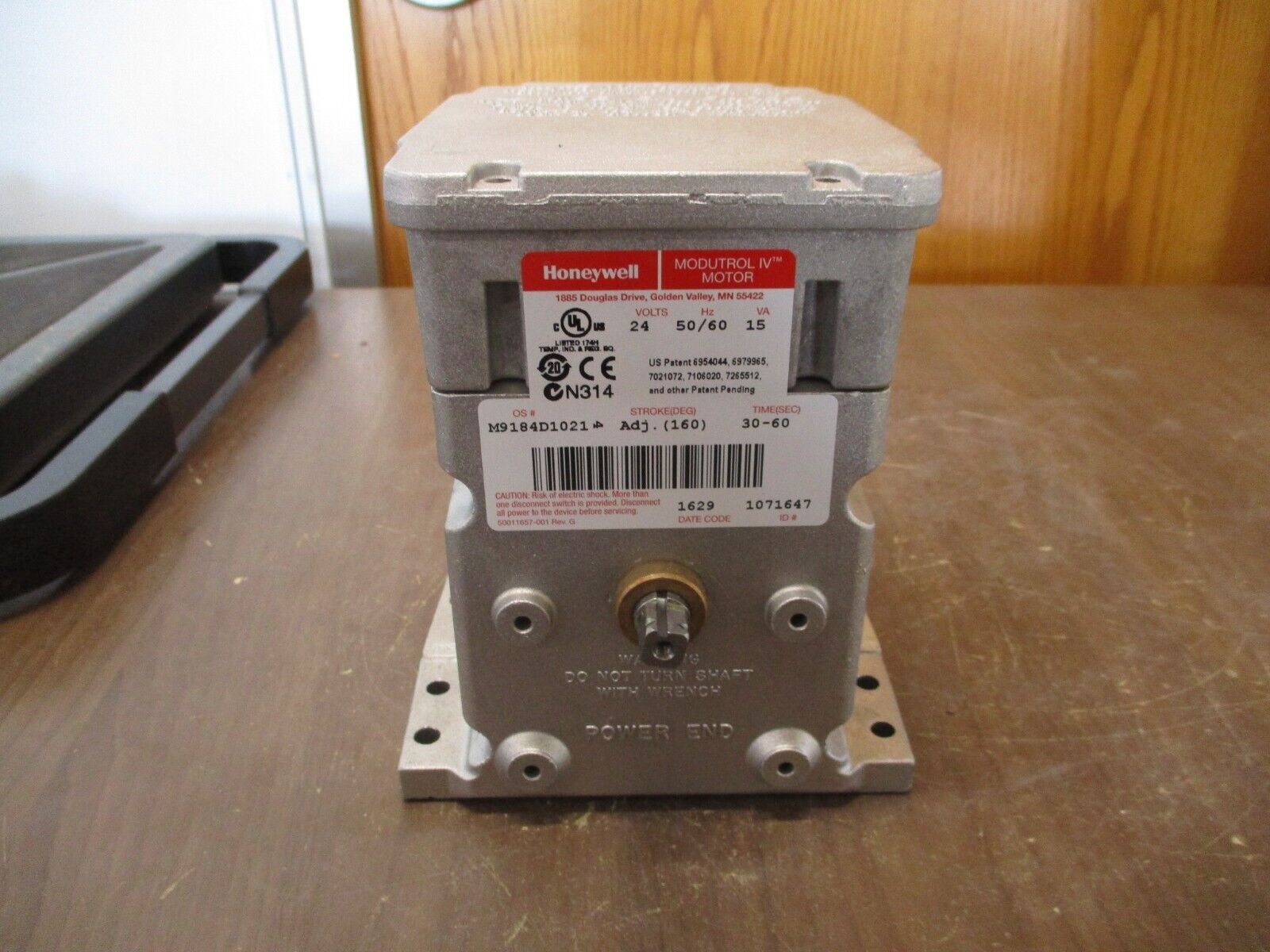 Honeywell Tradeline Modutrol IV Motor M9184D 1021 Timing: 30-60Sec 24VAC 50/60Hz