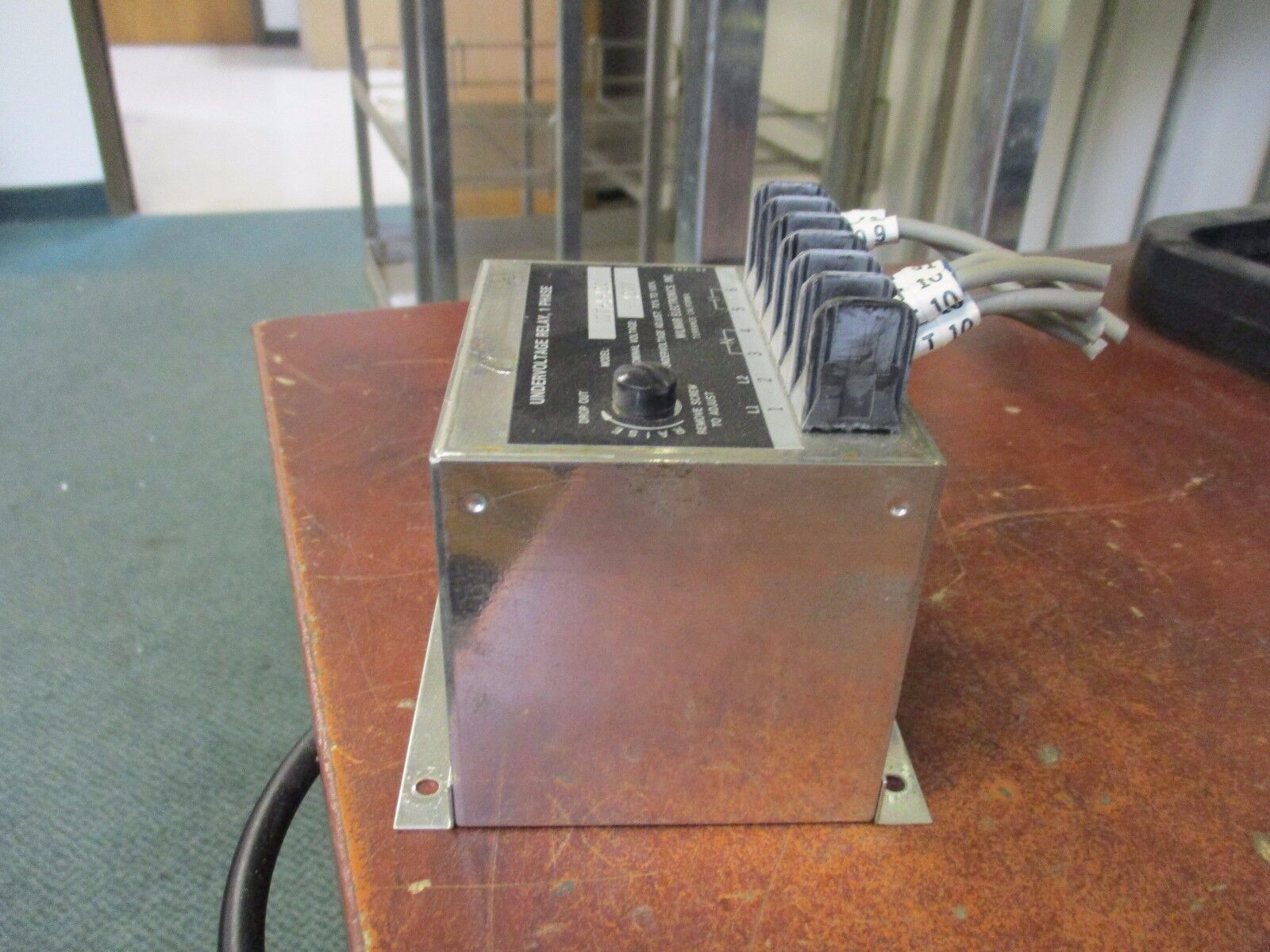 Wilmar Electronics Undervoltage Relay  WUV-1-120 120V Range: 70%-100% Used