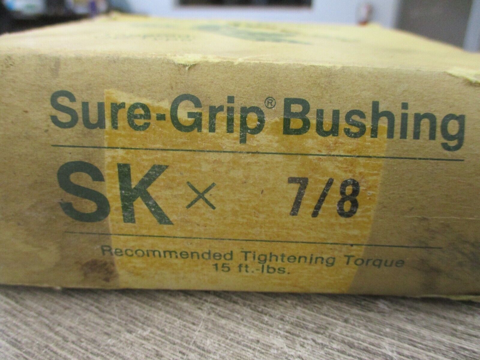 TB Wood's Sure-Grip Bushing SKX 7/8 New Surplus