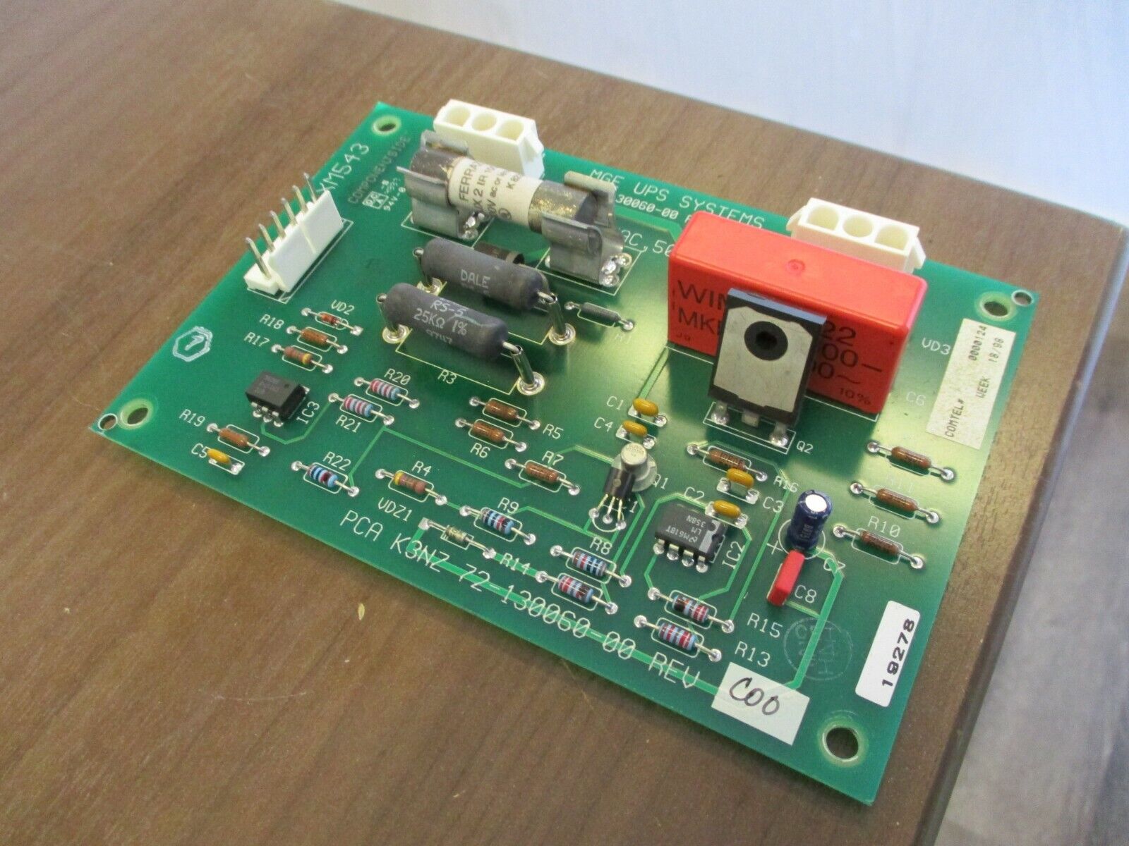 MGE UPS PCB 62-130060-00 Rev. B00 Used