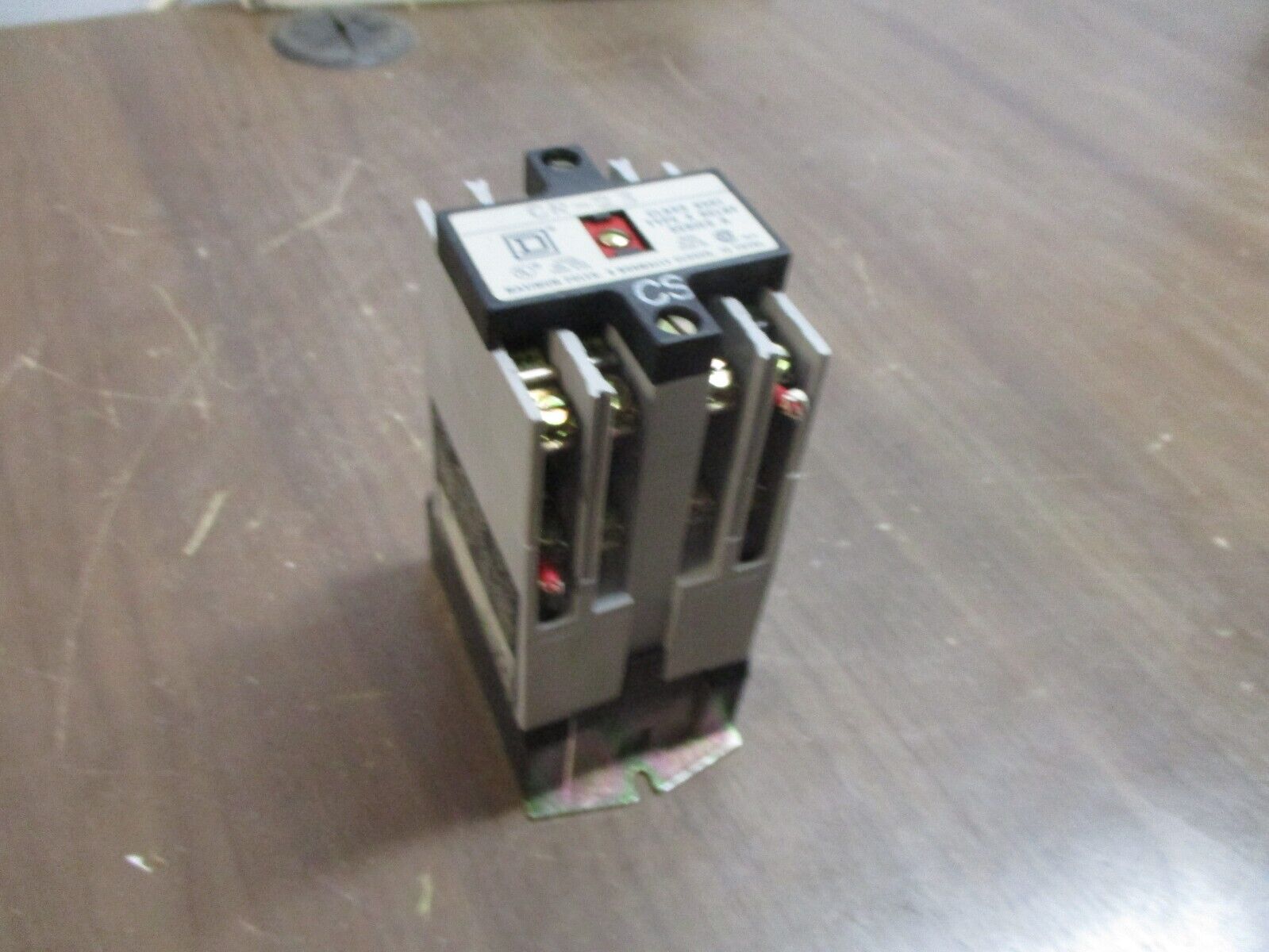 Square D Type X Relay 8501 X0 80 DS 120V Coil 20A Used