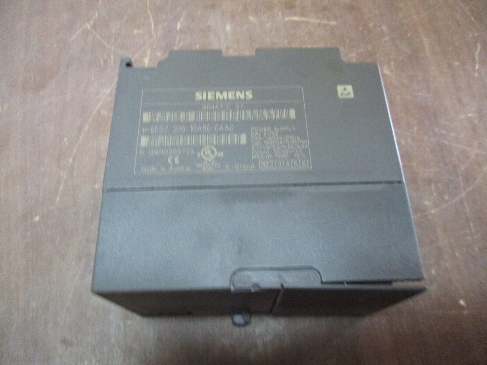 Siemens Simatic S7 Power Supply Module 6ES7 305-1BA80-0AA0 Used