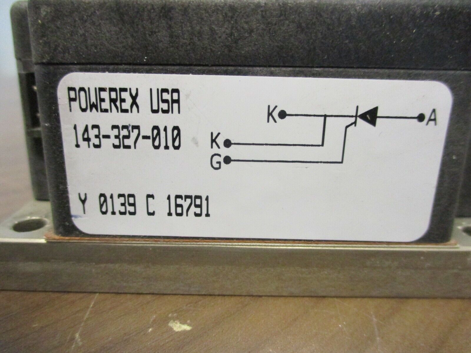 Powerex Power Module 143-327-010 Used